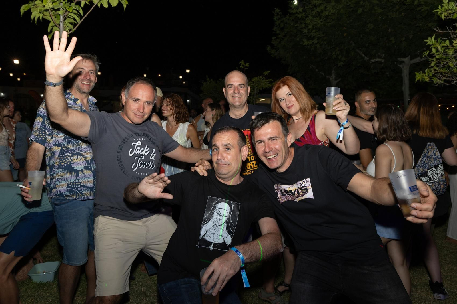 Así disfrutó el público en el festival Vértigo de Martos