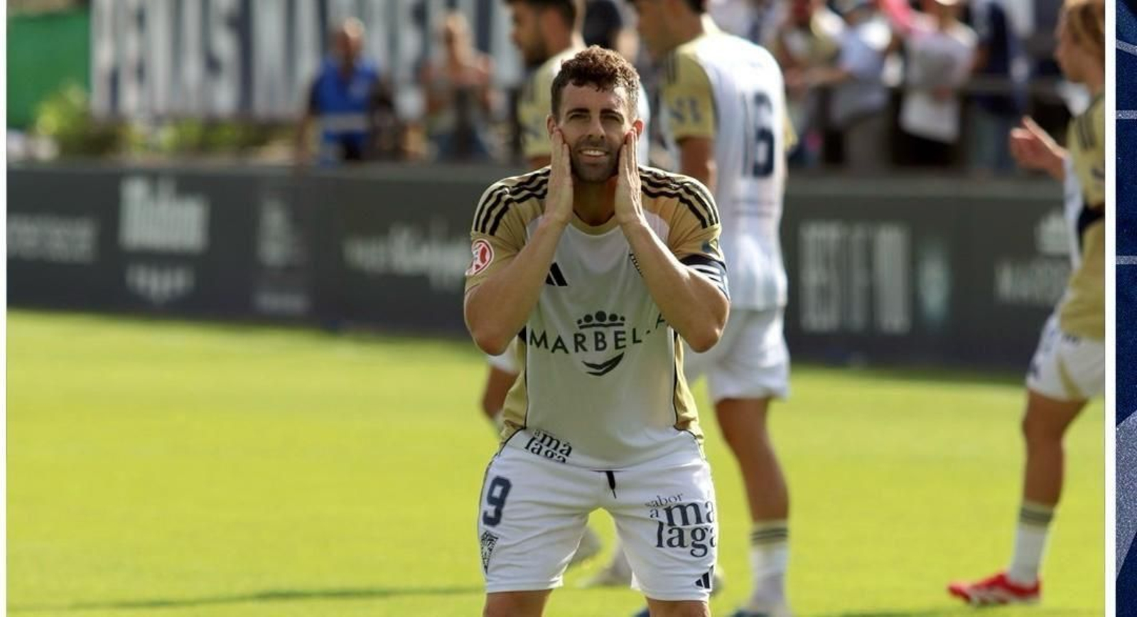 Rodri Ríos, al marcar.