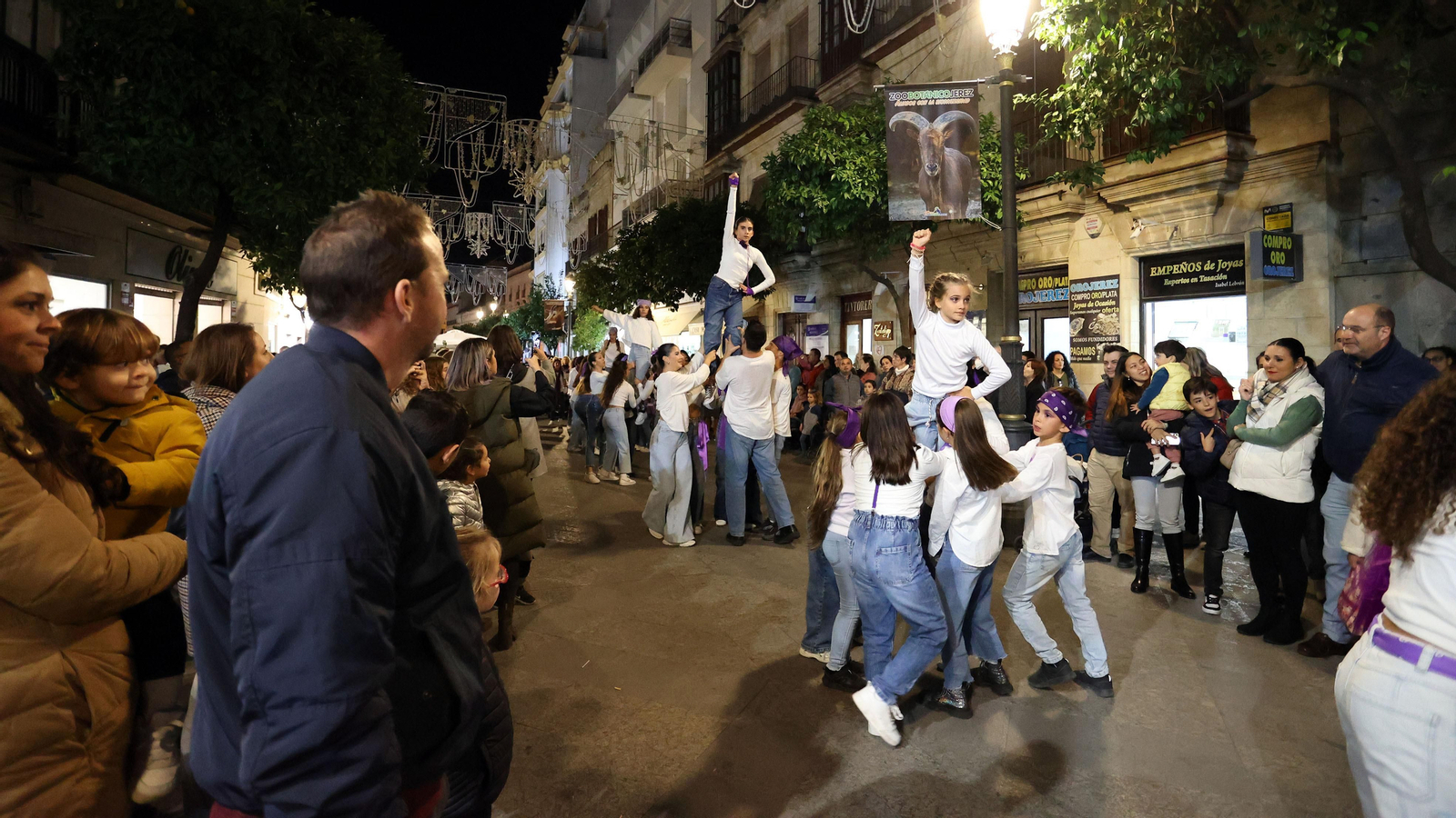 Manifestación en Jerez contra las Violencias Machistas