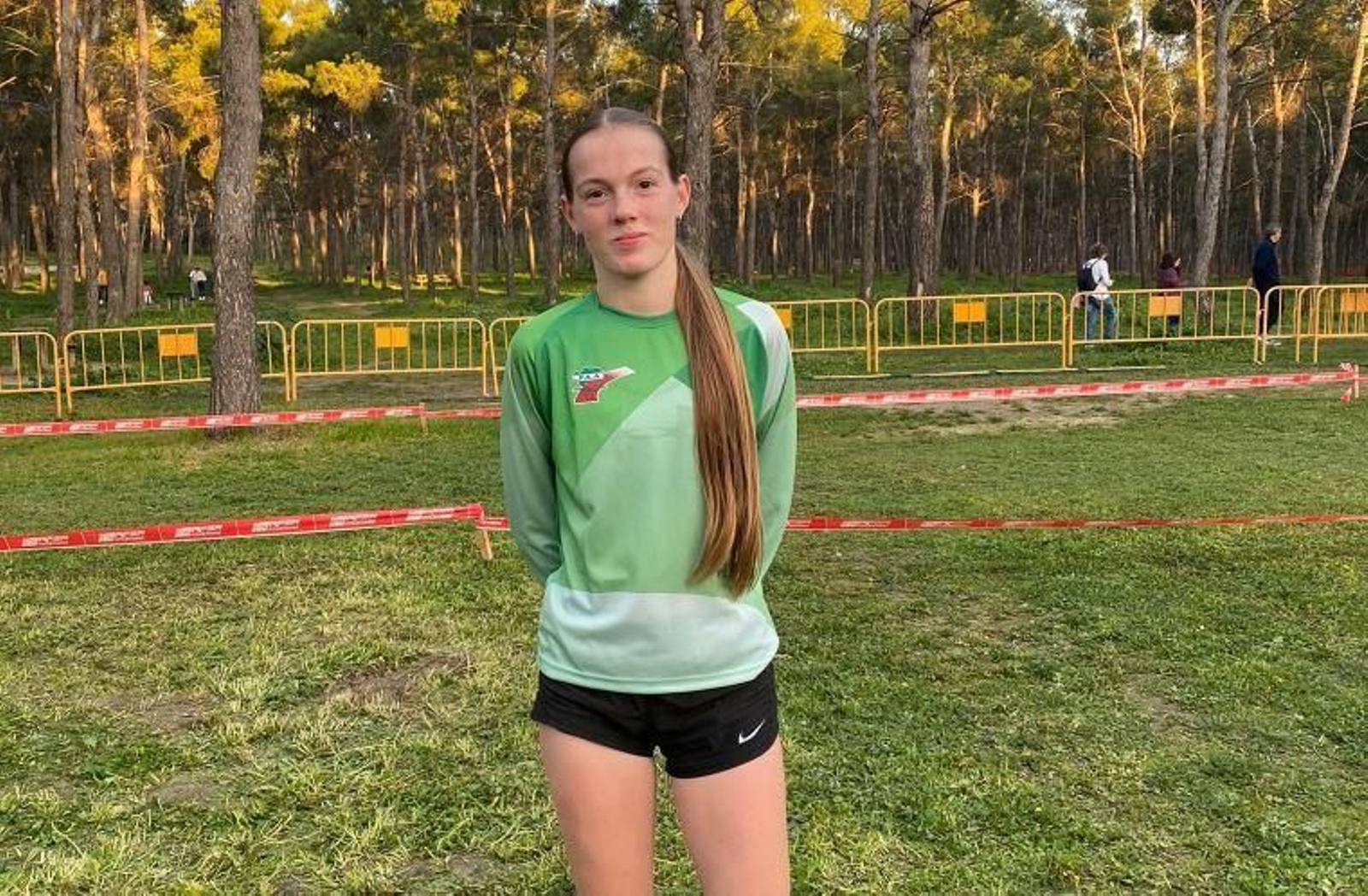 Katherine Rogers, del CAL, con Andalucía.