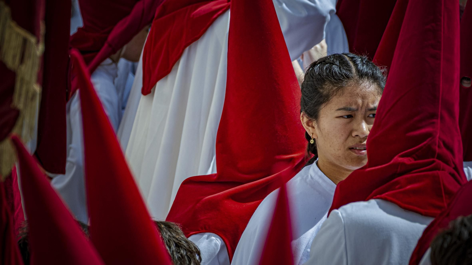 Imágenes de la salida de la Borriquita en la Semana Santa de Cádiz 2025
