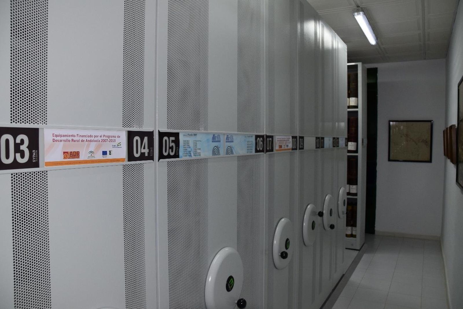 Instalaciones del Archivo Histórico Minero Rafael Benjumea.