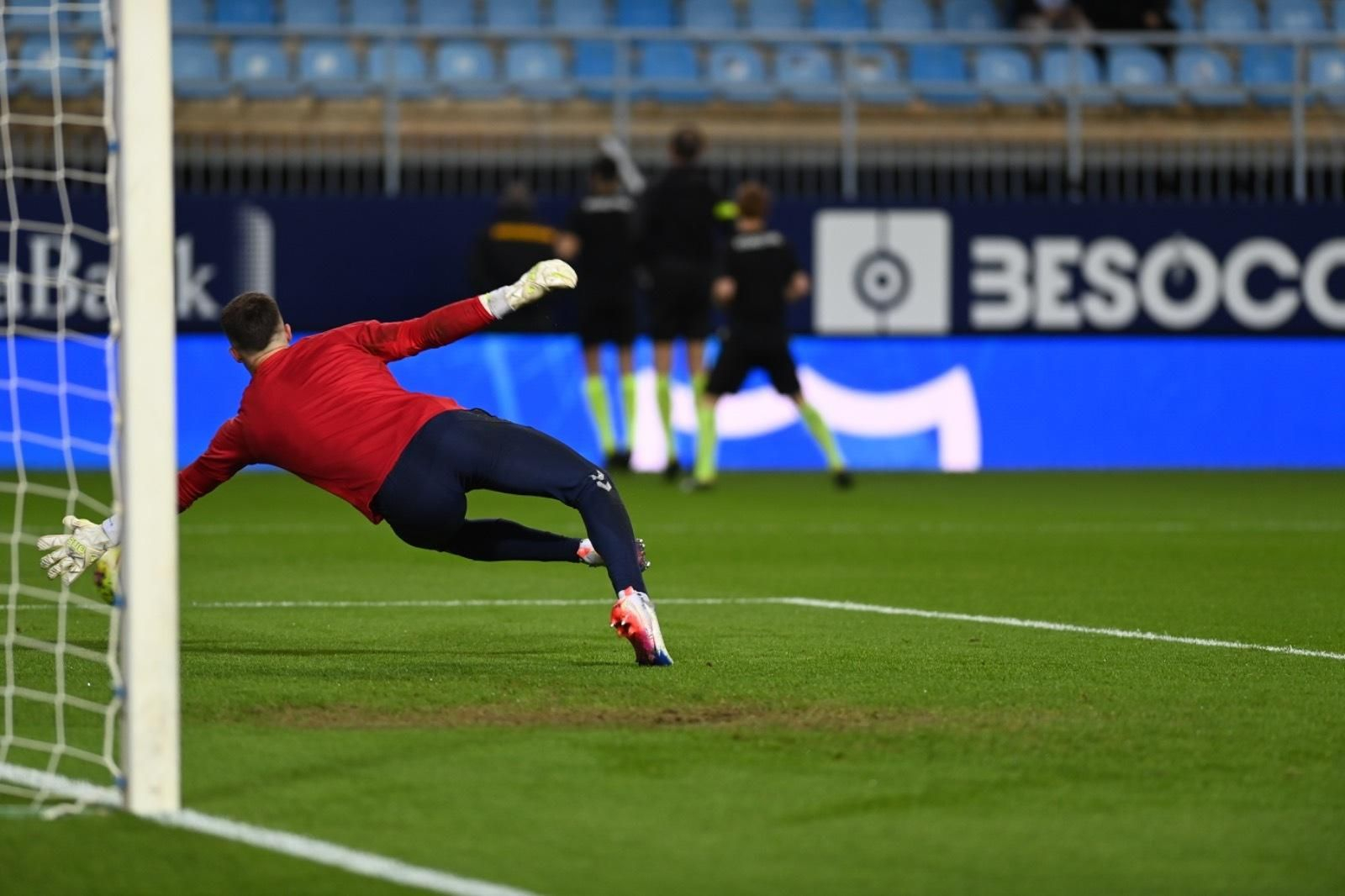 El Málaga CF - Alavés, en imágenes