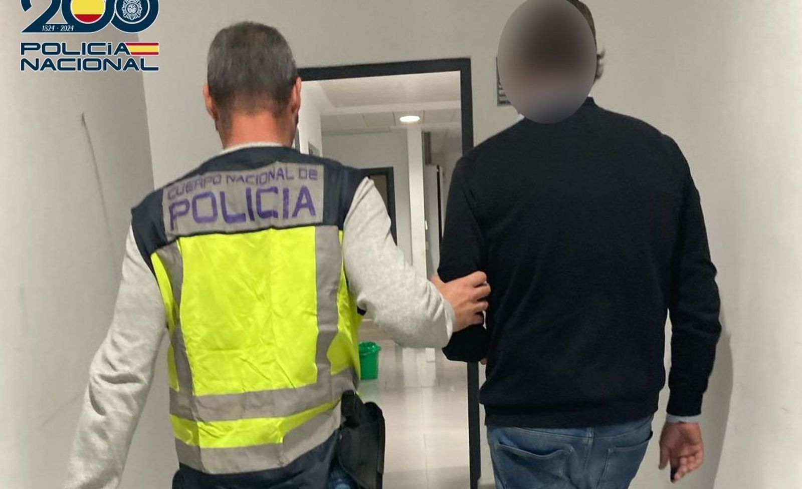 Imagen del varón de 45 años detenido por la Policía Nacional de Jerez en Alcalá de los Gazules y reclamado por la justicia internacional