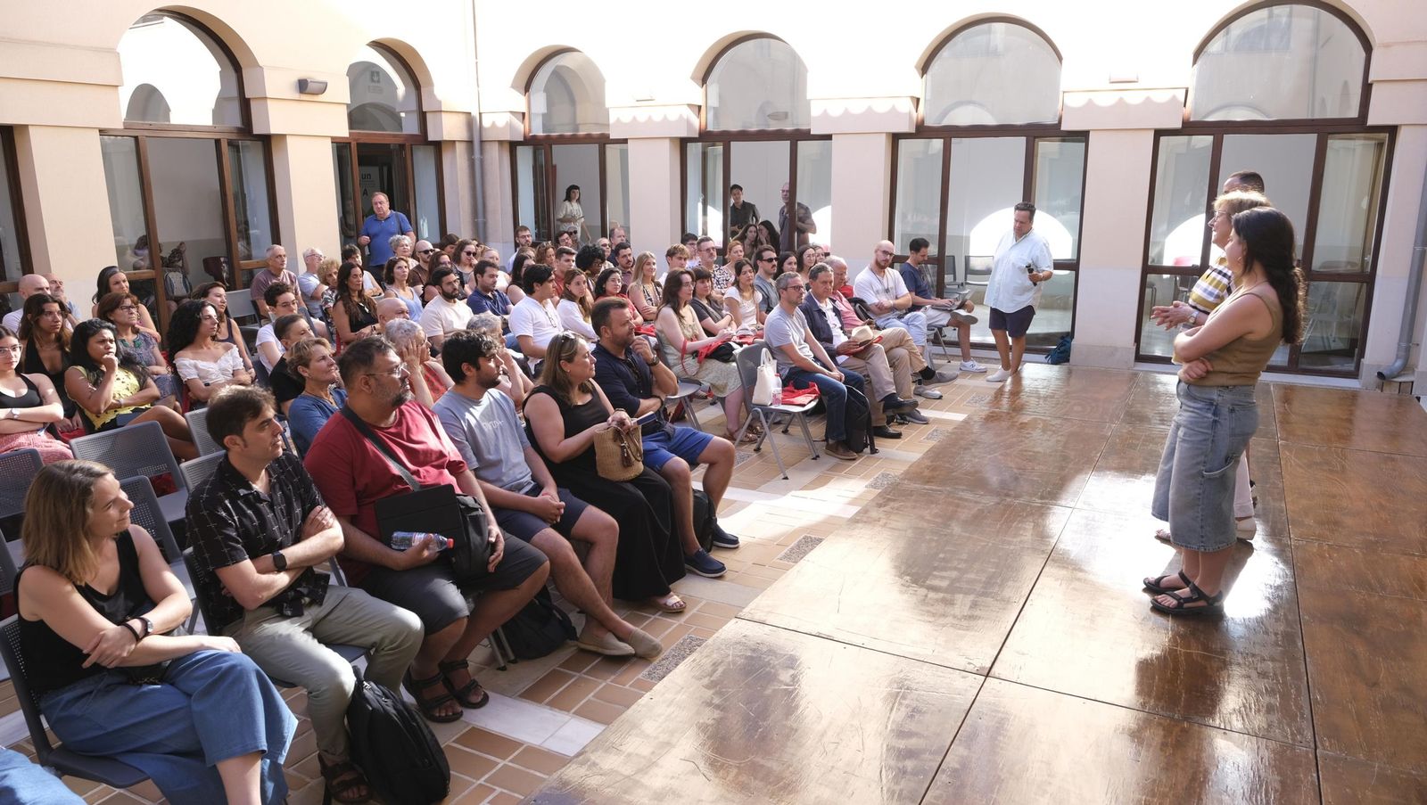 Recepción a los estudiantes del Festival de Vélez Blanco, en imágenes