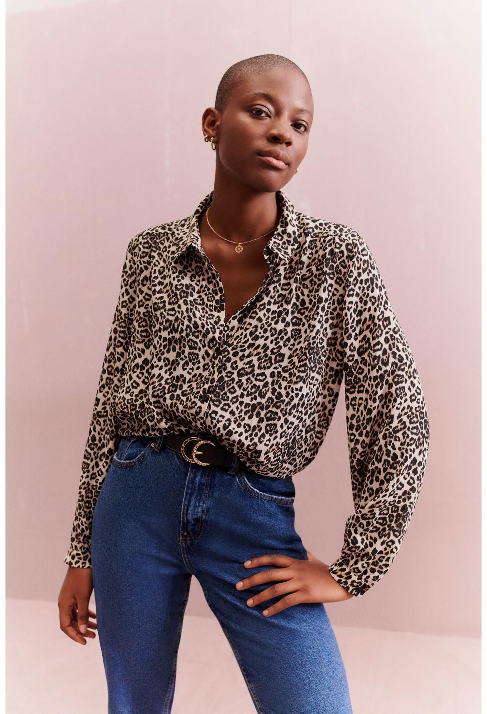 Camisa en 'animal print' de Primark. Camisa en 'animal print' de Primark.