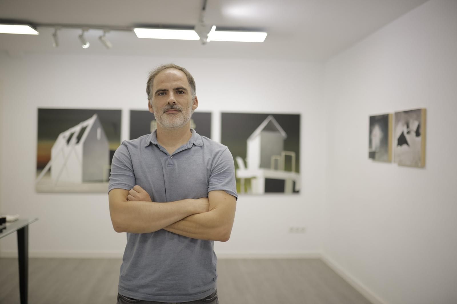 Israel Tirado en la inauguración de 'Preámbulo y Variaciones'