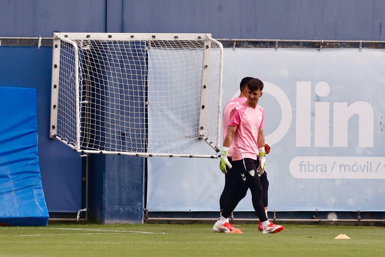 Rafita, del filial, novedad en el entrenamiento ante la baja de Carlos Puga