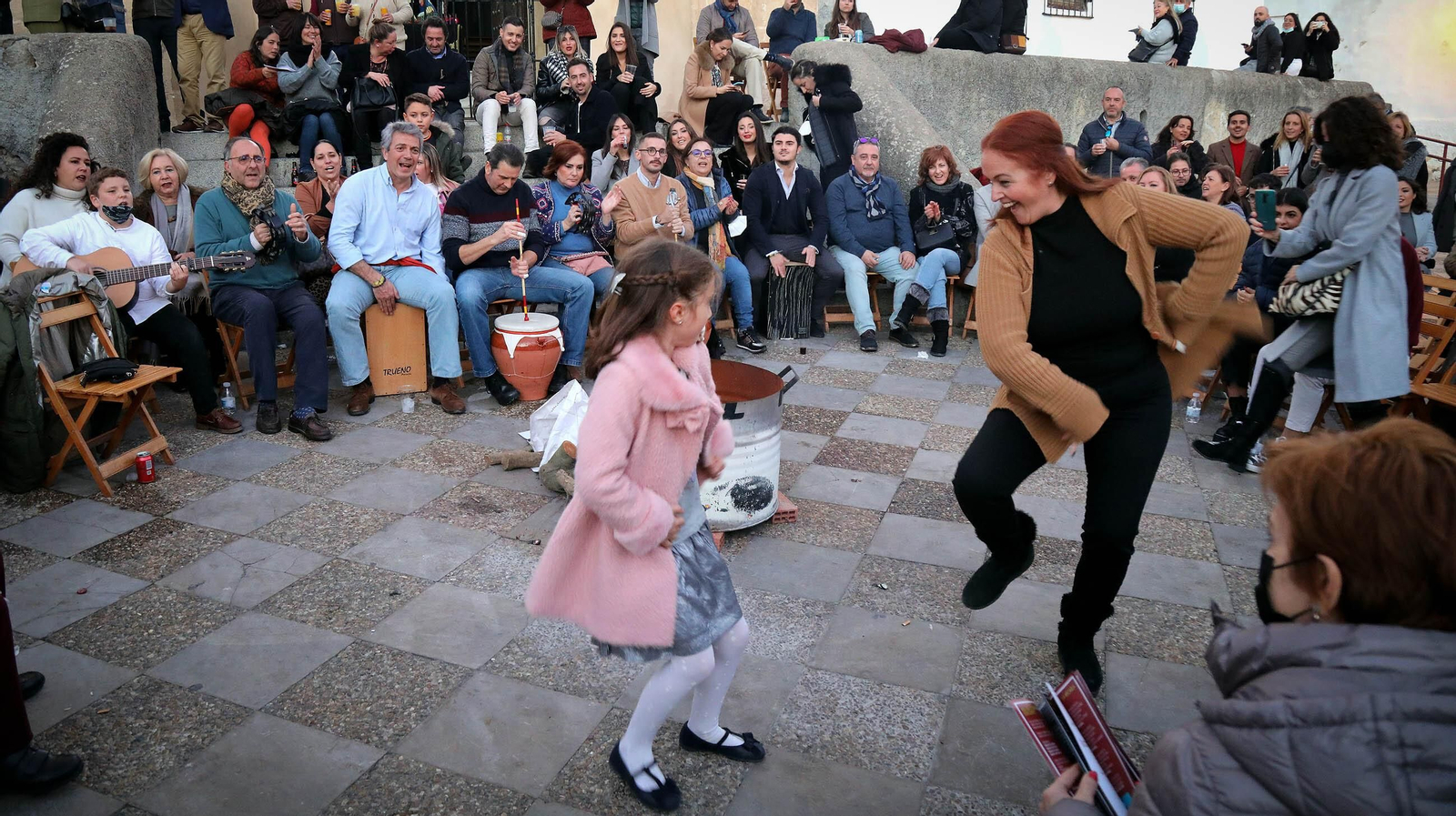 Así se disfrutaron las zambombas el día 6 de diciembre en Jerez