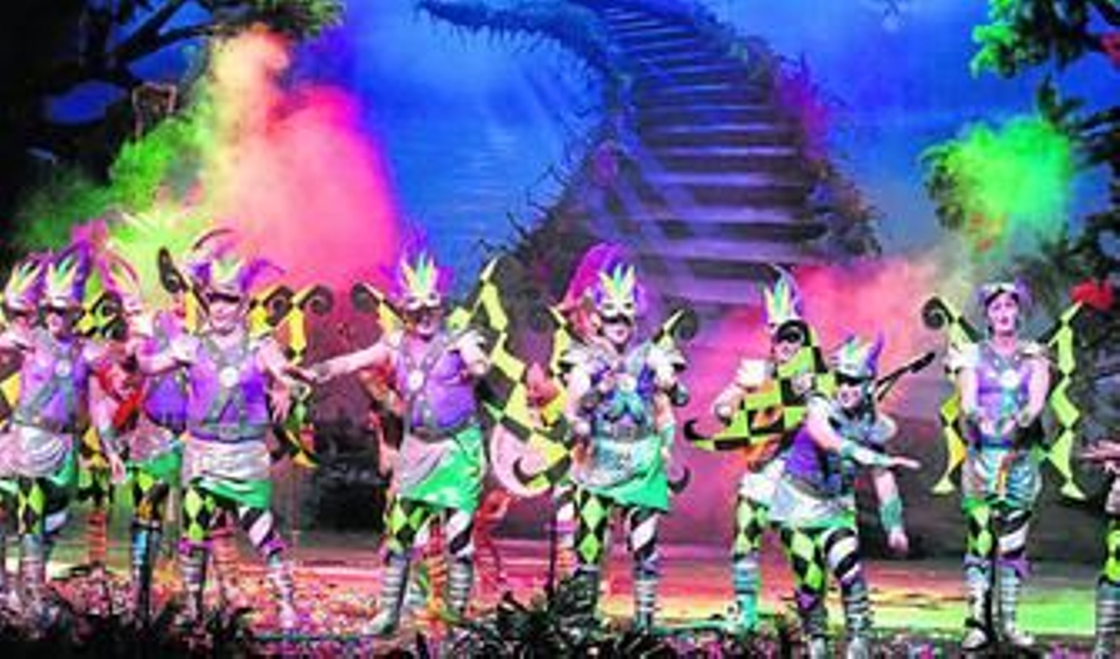 La murga Las Caoboys.