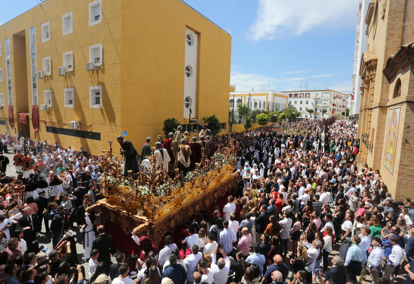 Las mejores imágenes de la Sagrada Cena del Domingo de Ramos 2019