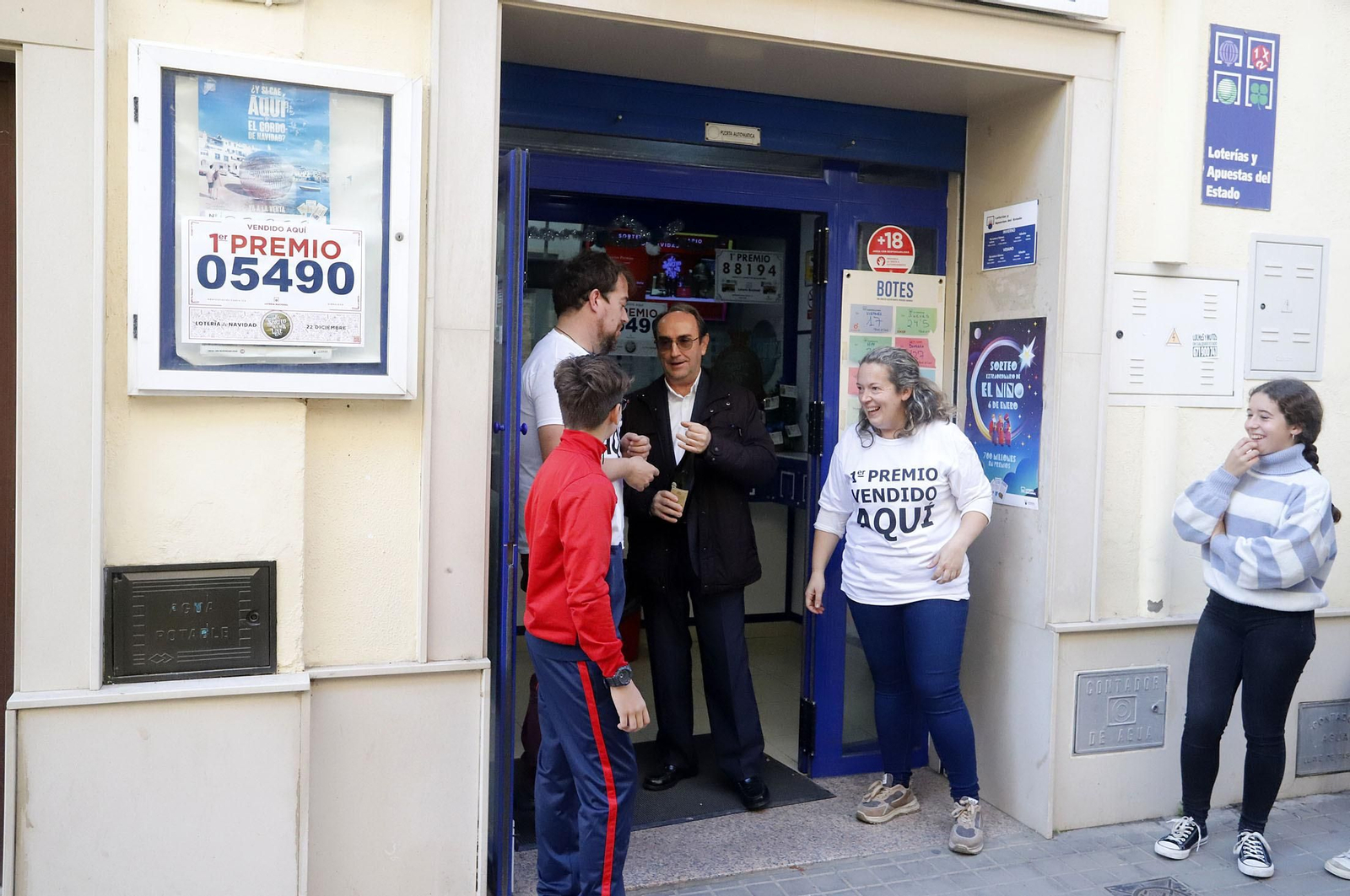 Las mejores imágenes del Gordo de la Lotería en Gibraleón