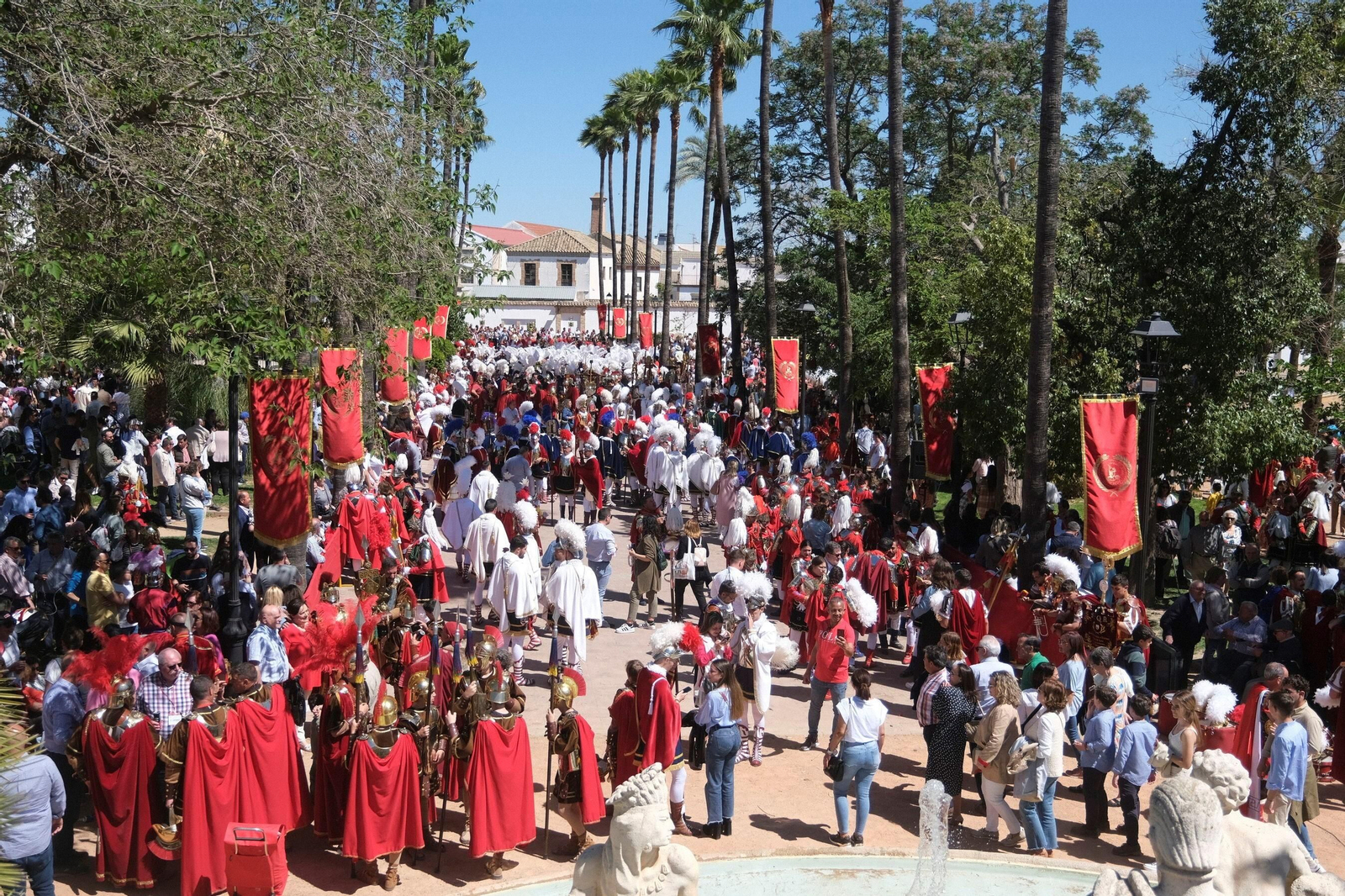 La Gran concentración de imperios y centurias romanas de Montilla, en imágenes