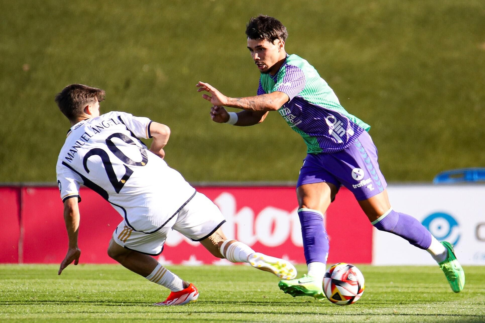 Las fotos del Real Madrid Castilla - Málaga CF