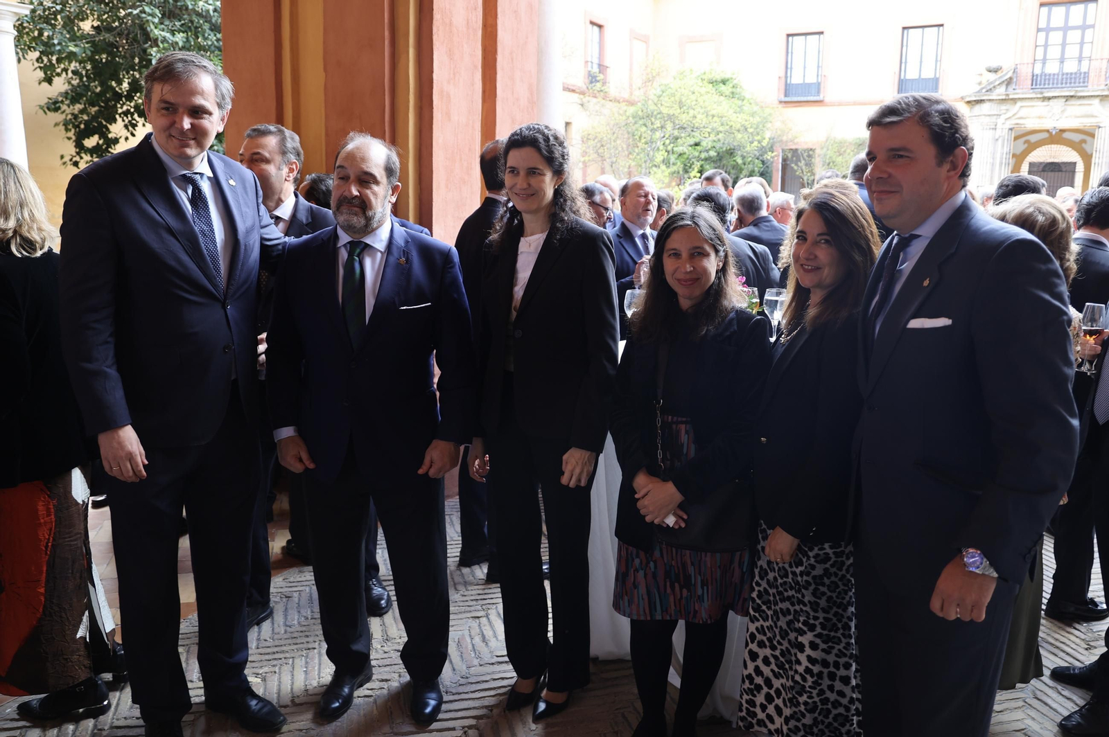 Recepción en el Alcázar tras el Pregón