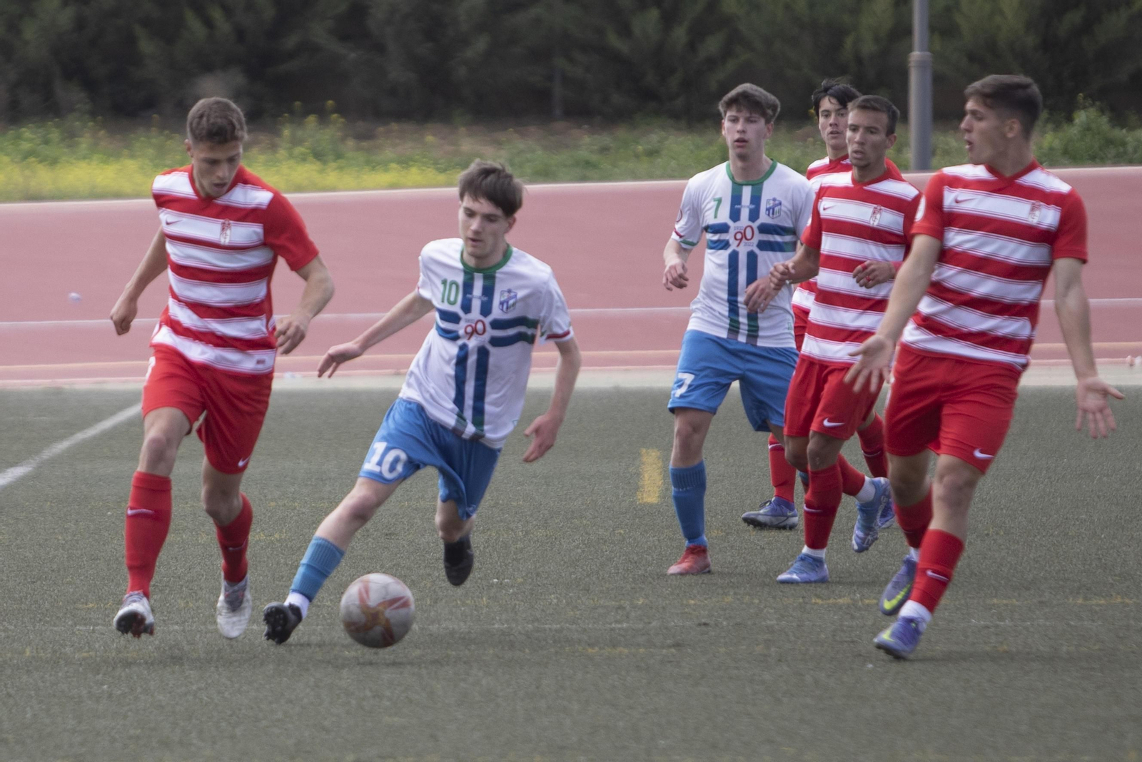 Imagen del encuentro disputado la pasada campaña ante el Santa Fe