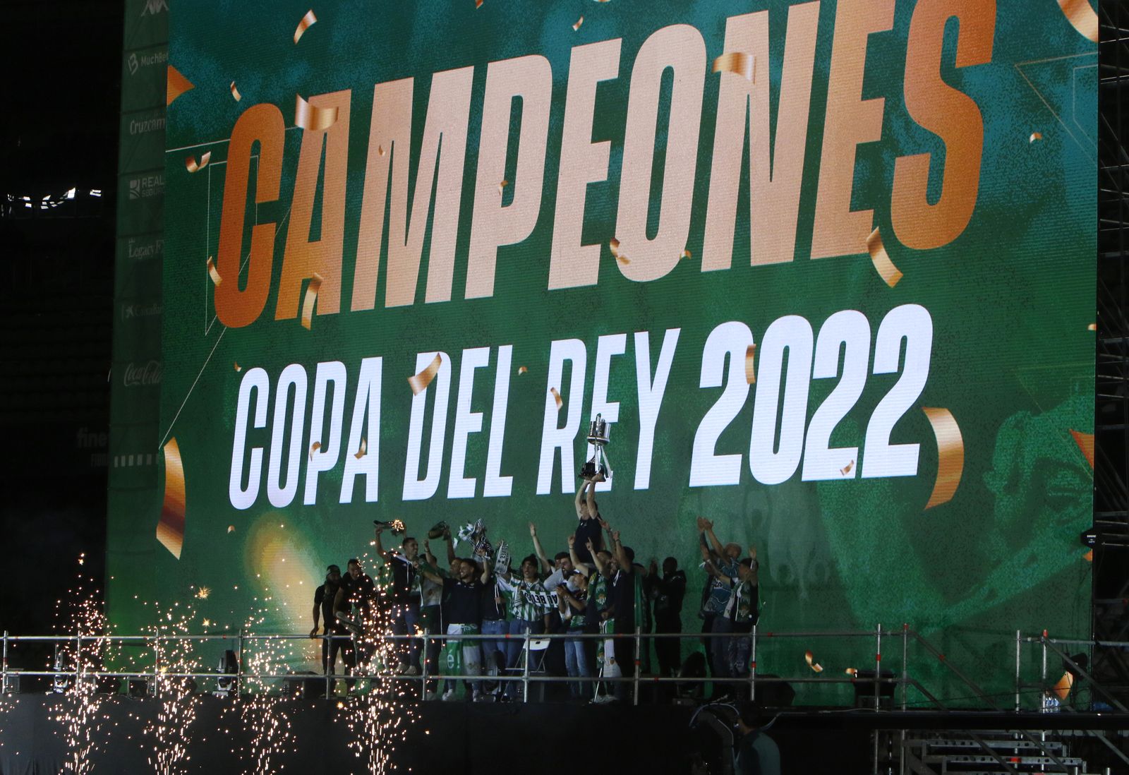 Fiesta en el Villamarín