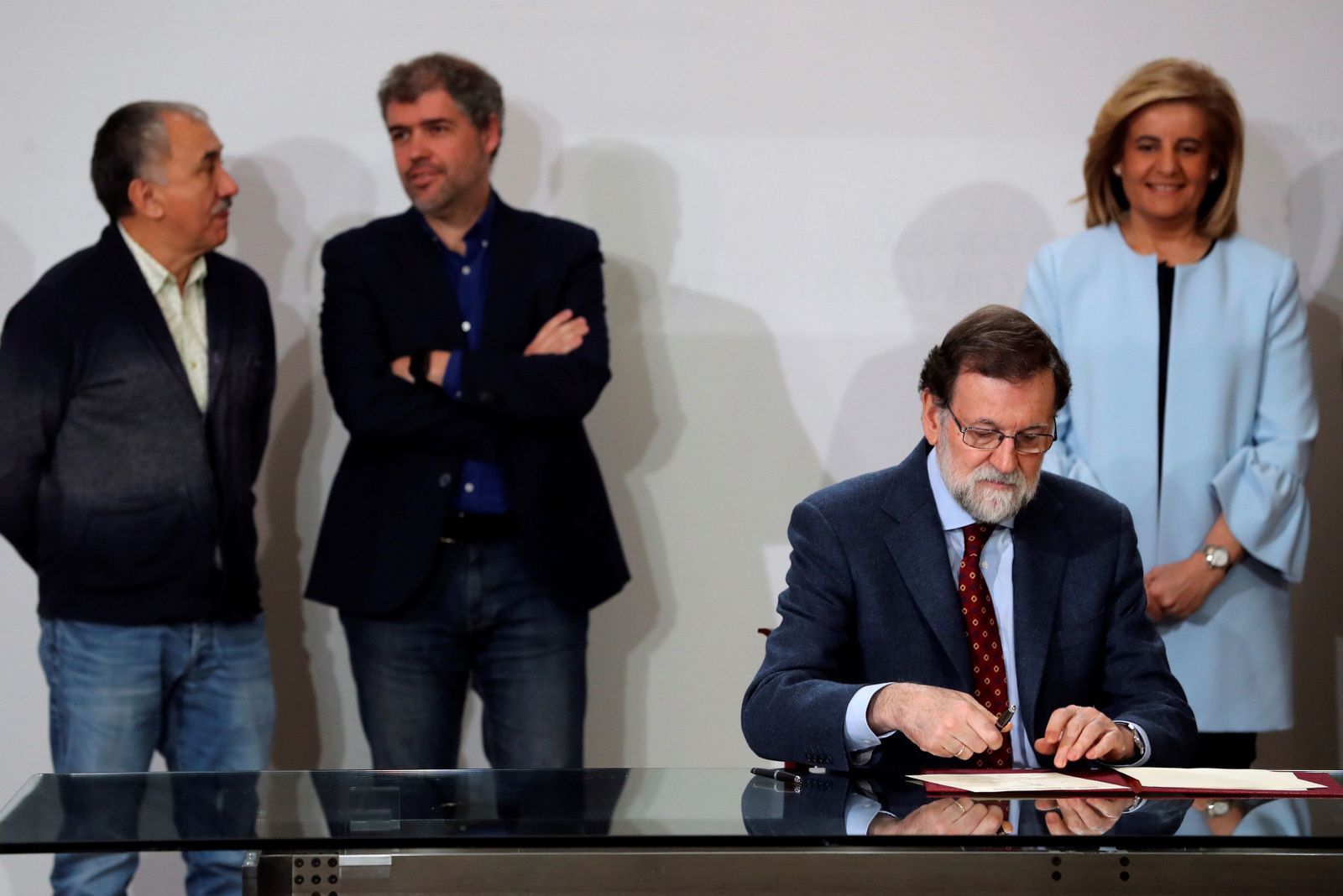 La firma del Salario Mínimo en imágenes