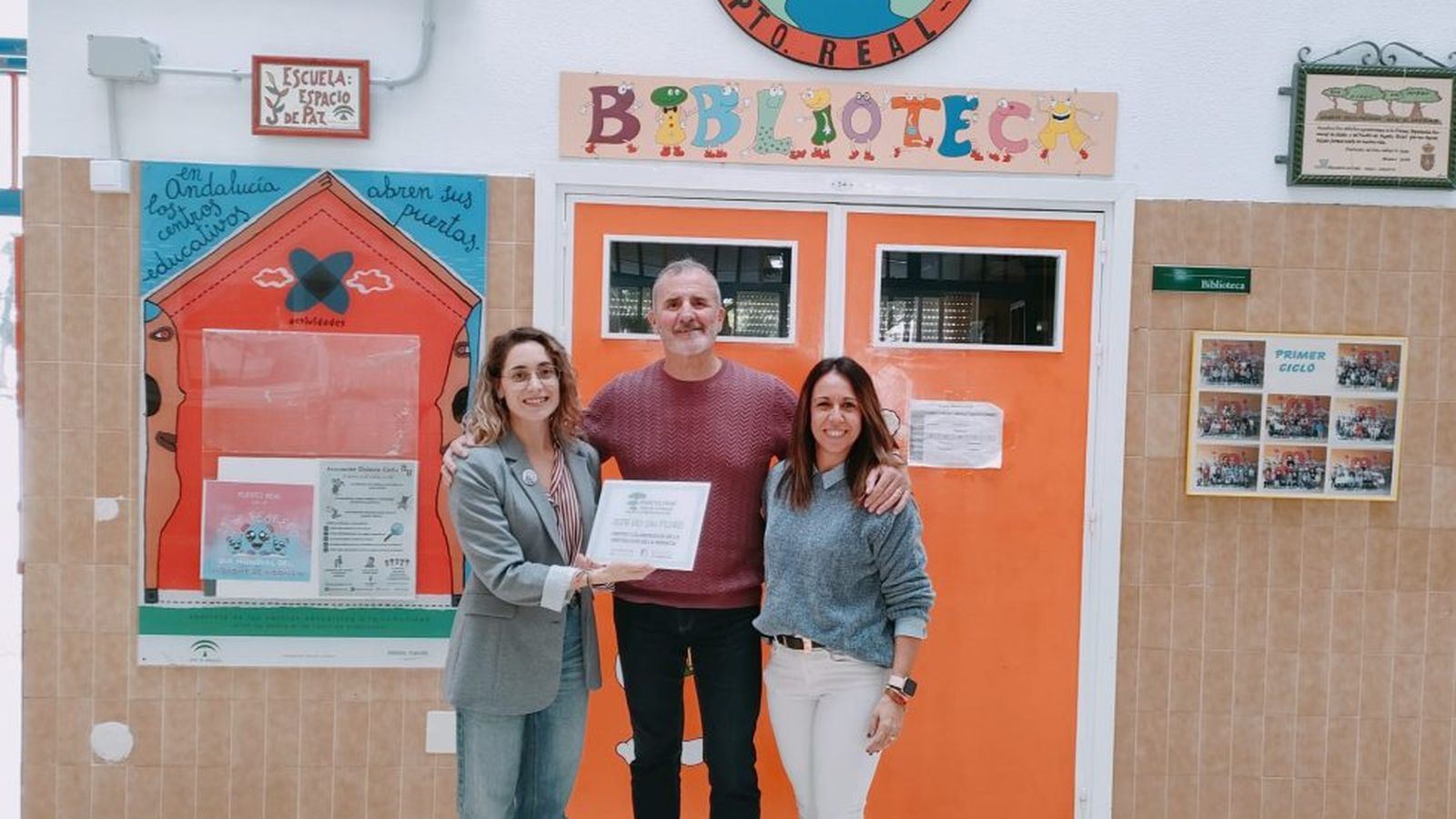 El CEIP Río San Pedro también se sumó al programa en su primera edición