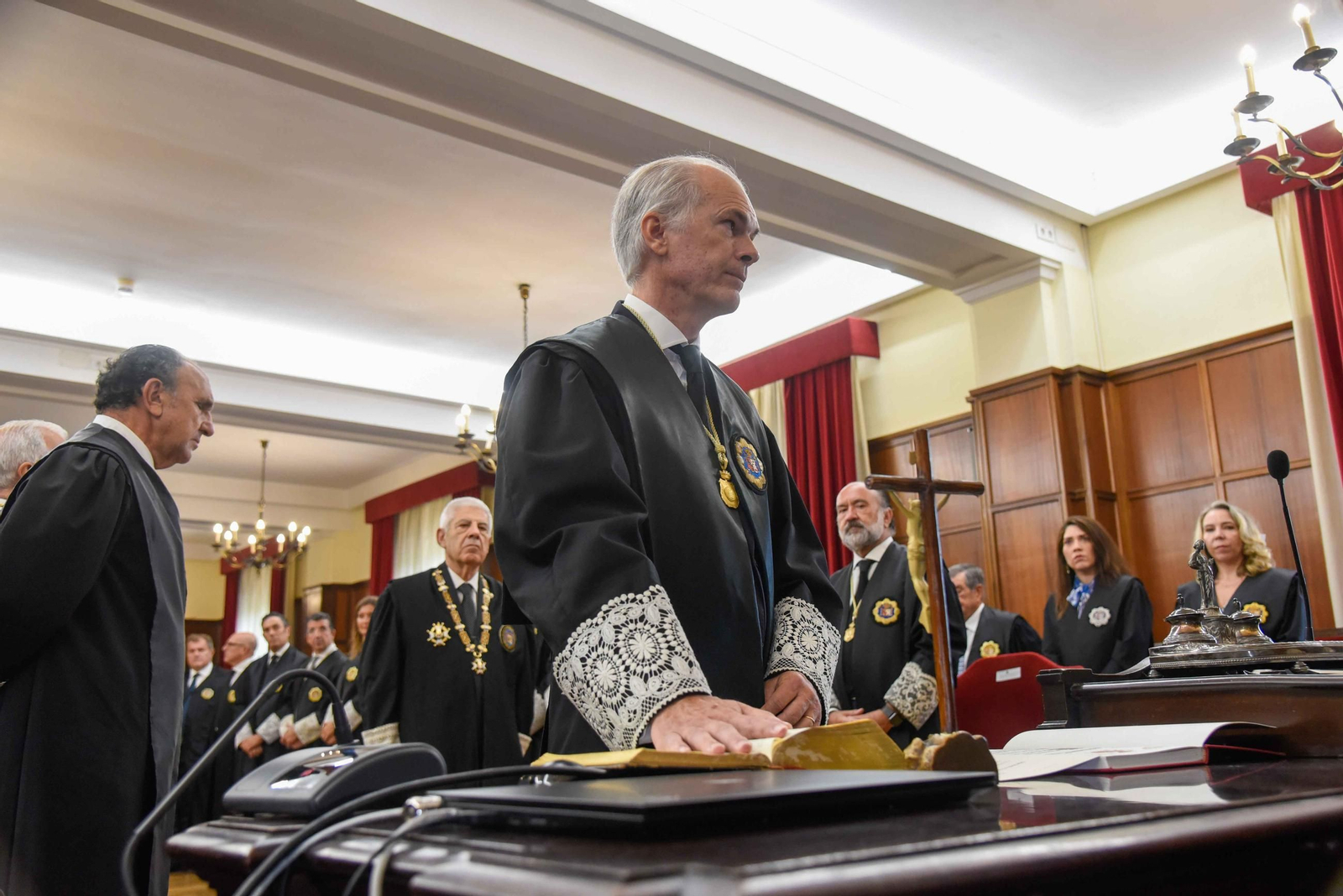 Toma de posesión del presidente de la Audiencia Provincial de Sevilla, Álvaro Martín