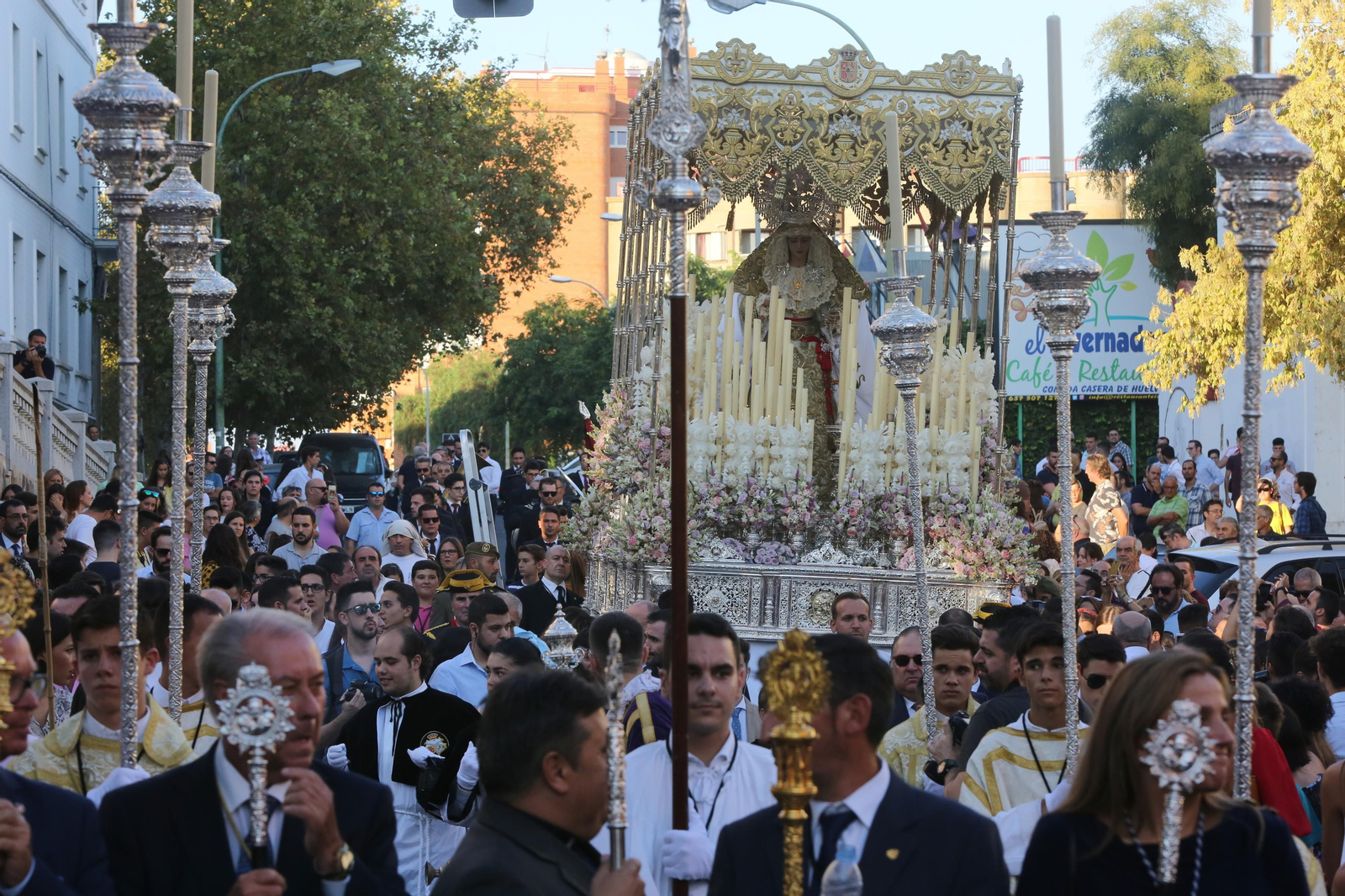 Las imágenes de la Virgen de la Paz