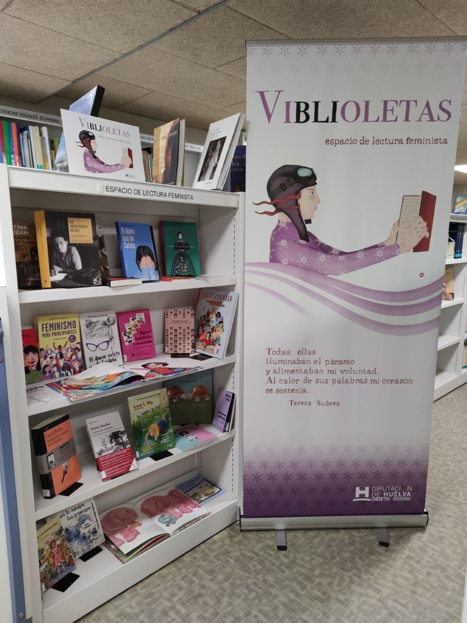 Viblioletas, un proyecto puesto en marcha por la Diputación de Huelva.