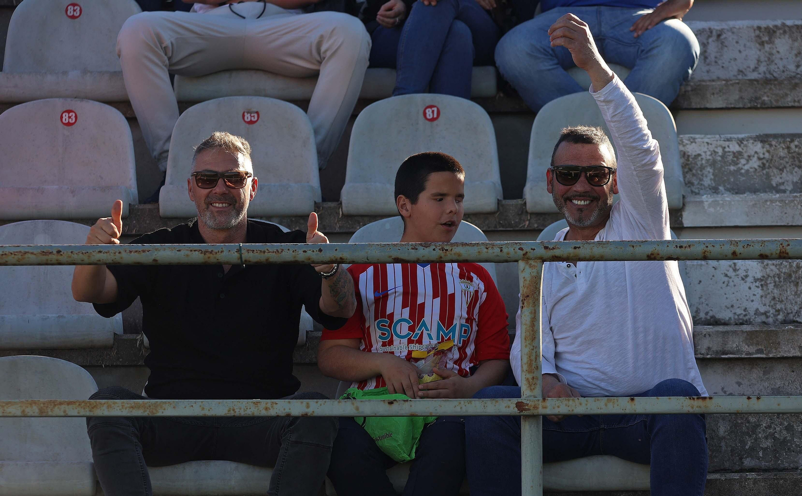 Búscate en el Nuevo Mirador durante el Algeciras - Real Madrid Castilla de Primera Federación