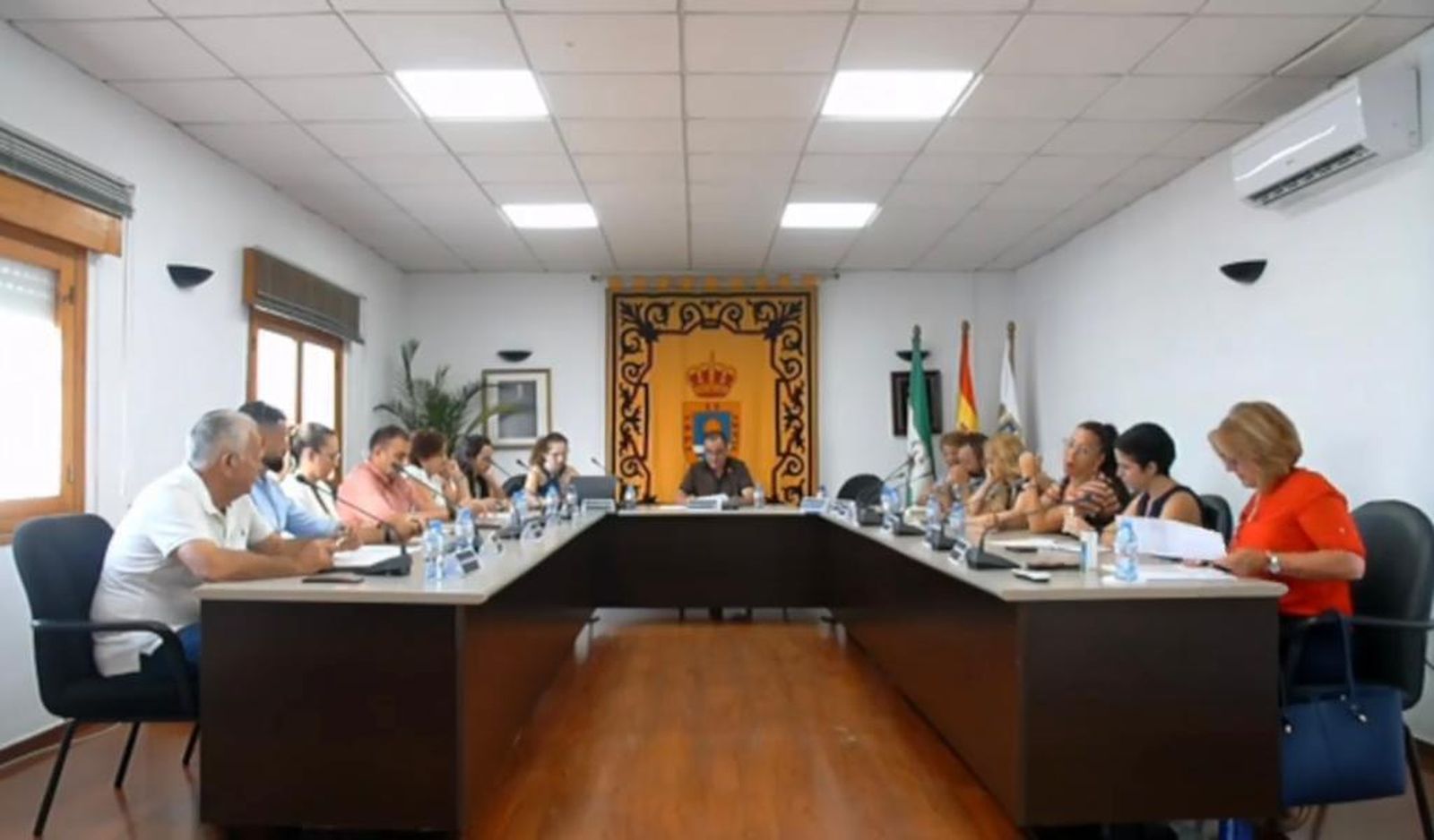 Imagen del Pleno del Ayuntamiento celebrado en La Mojonera.