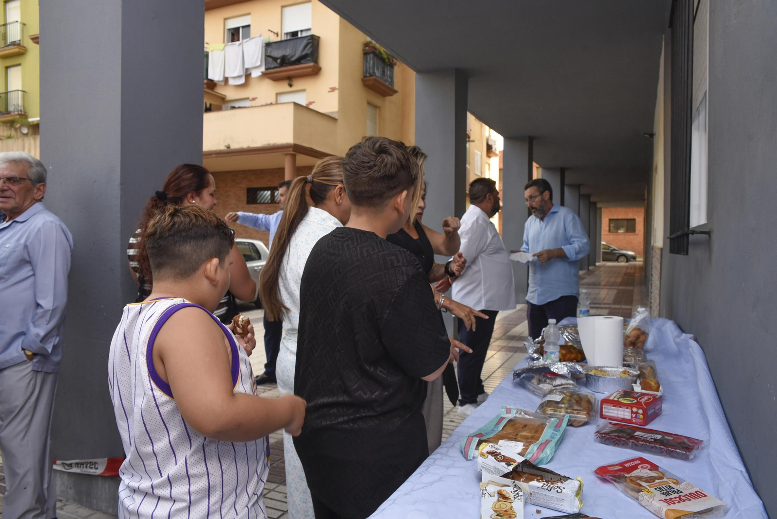 Las fotos de la misa cantada de la iglesia evangélica Ebenezer de La Línea