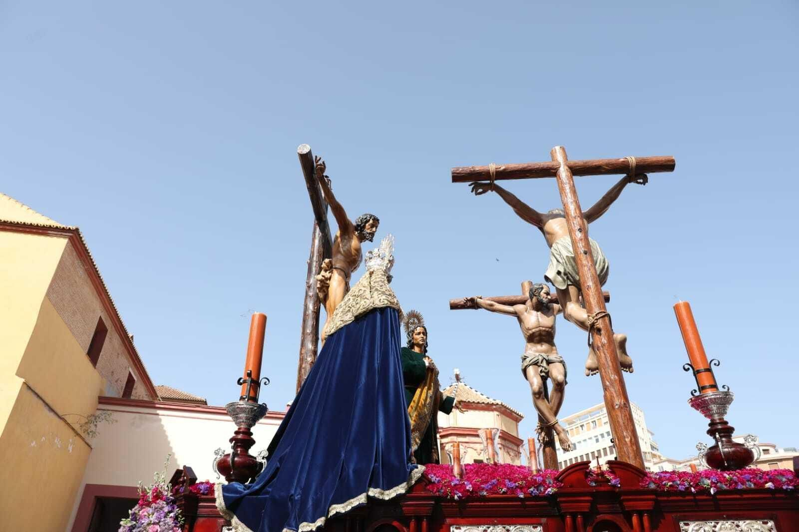 Las fotos de Dolores del Puente en el Lunes Santo en Málaga