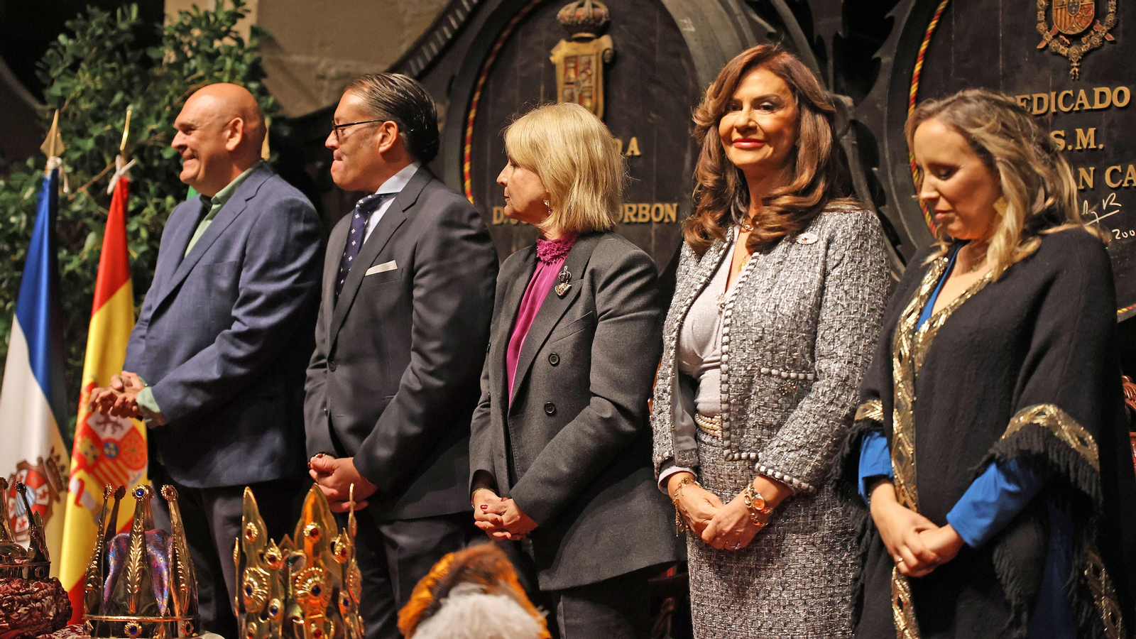 Presentación de los Reyes Magos 2024 de Jerez en Bodegas González Byass