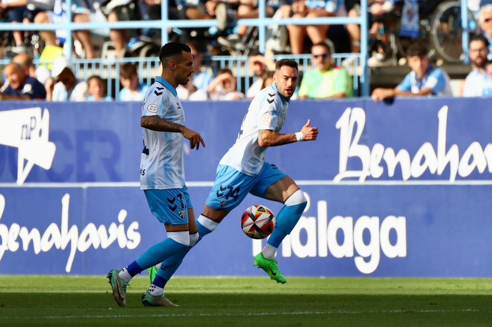 El Málaga CF - Celta Fortuna, en fotos