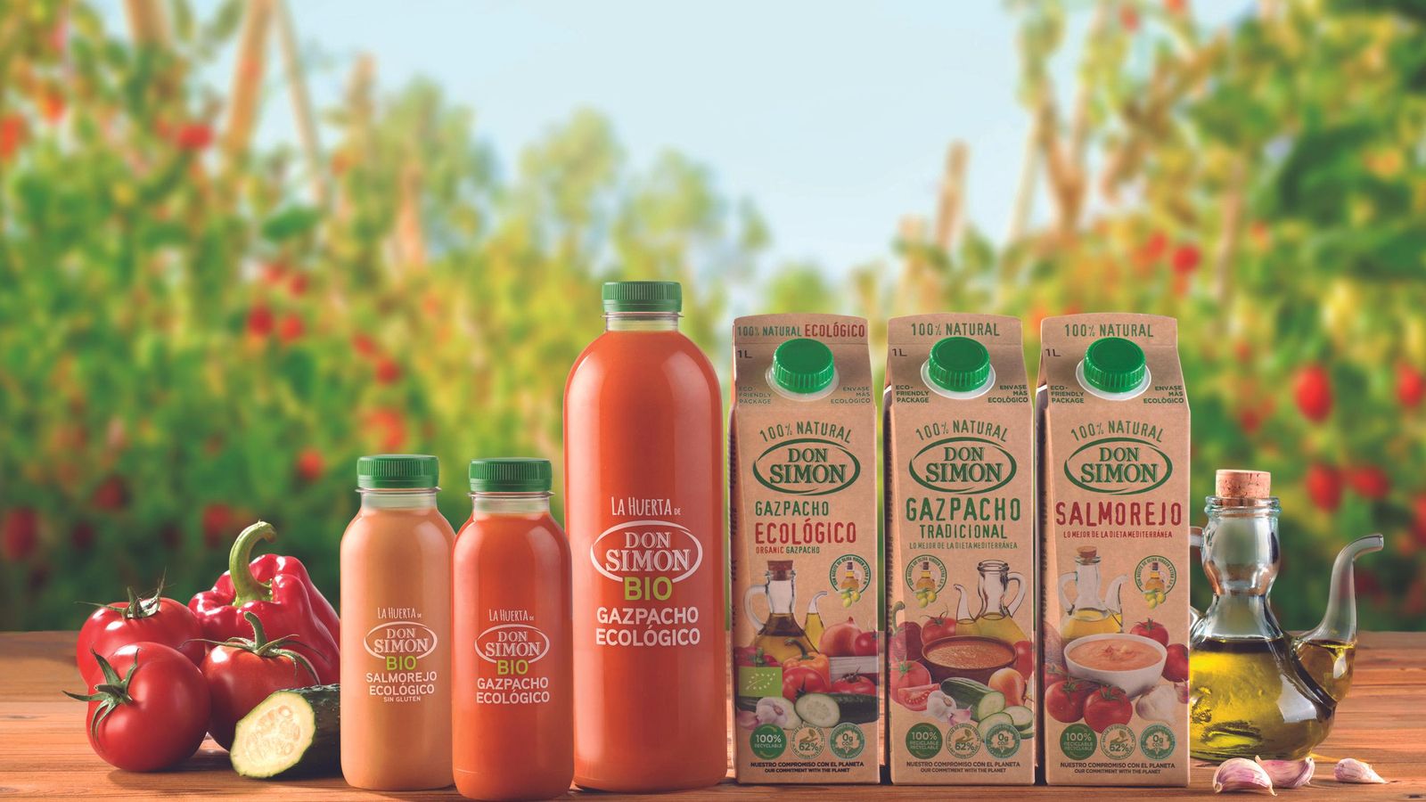 Gazpachos y salmorejos Don Simón.