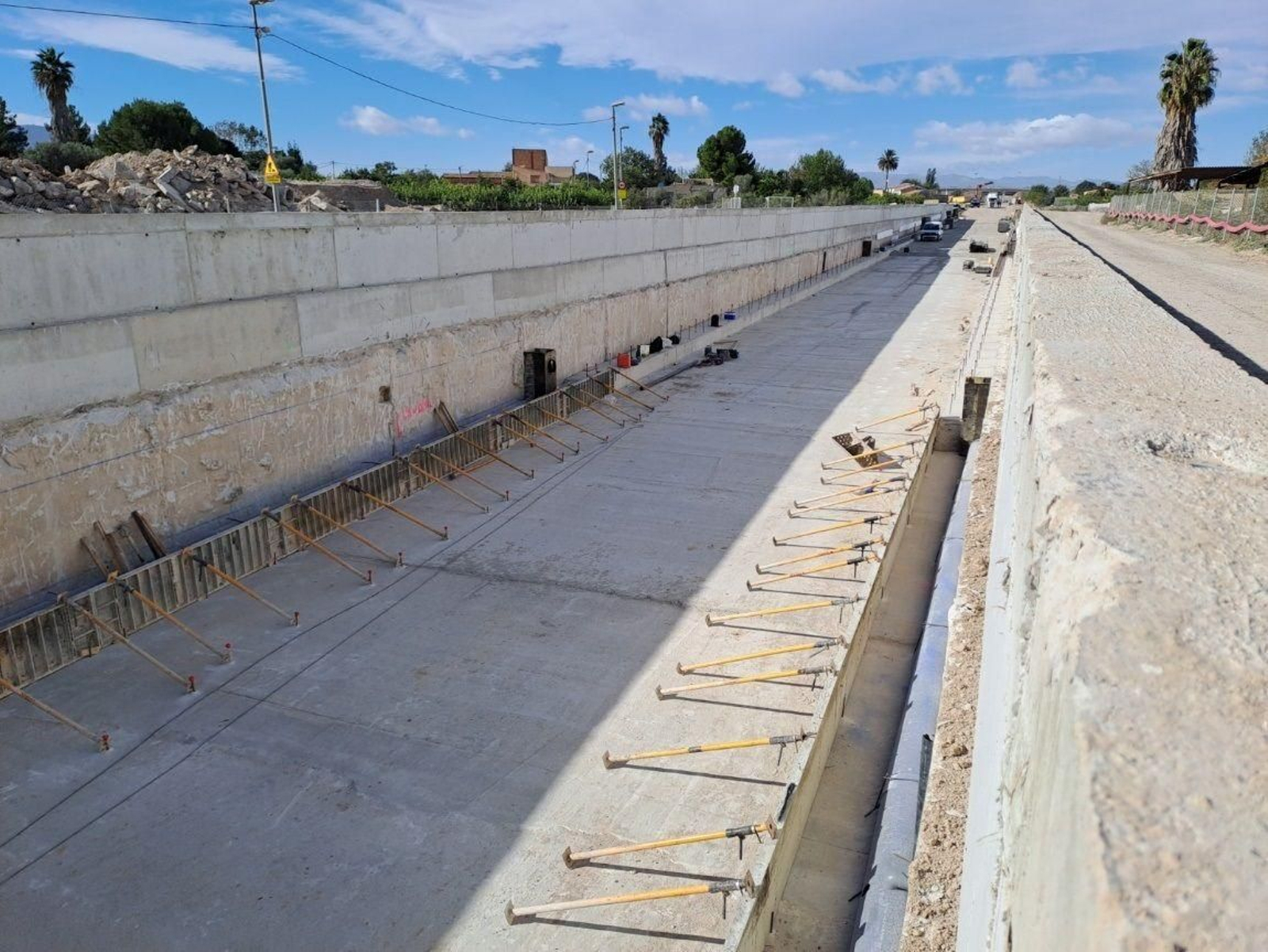Obras de la LAV Murcia-Almería