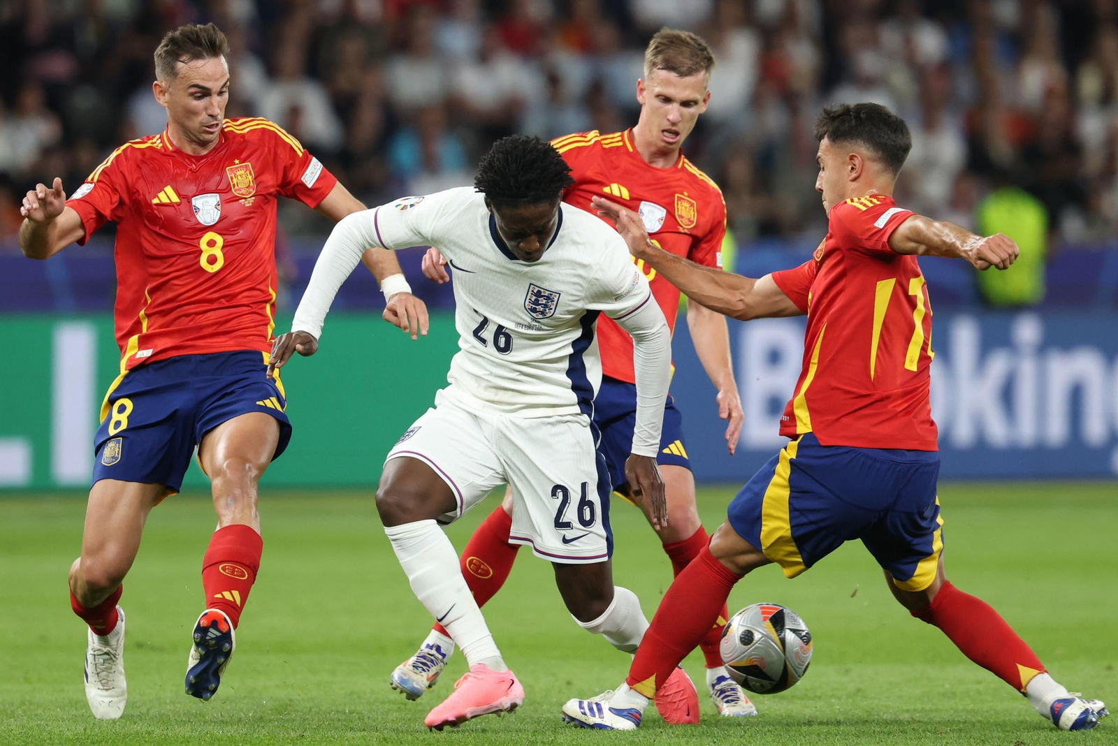 Las mejores fotos de la final España - Inglaterra