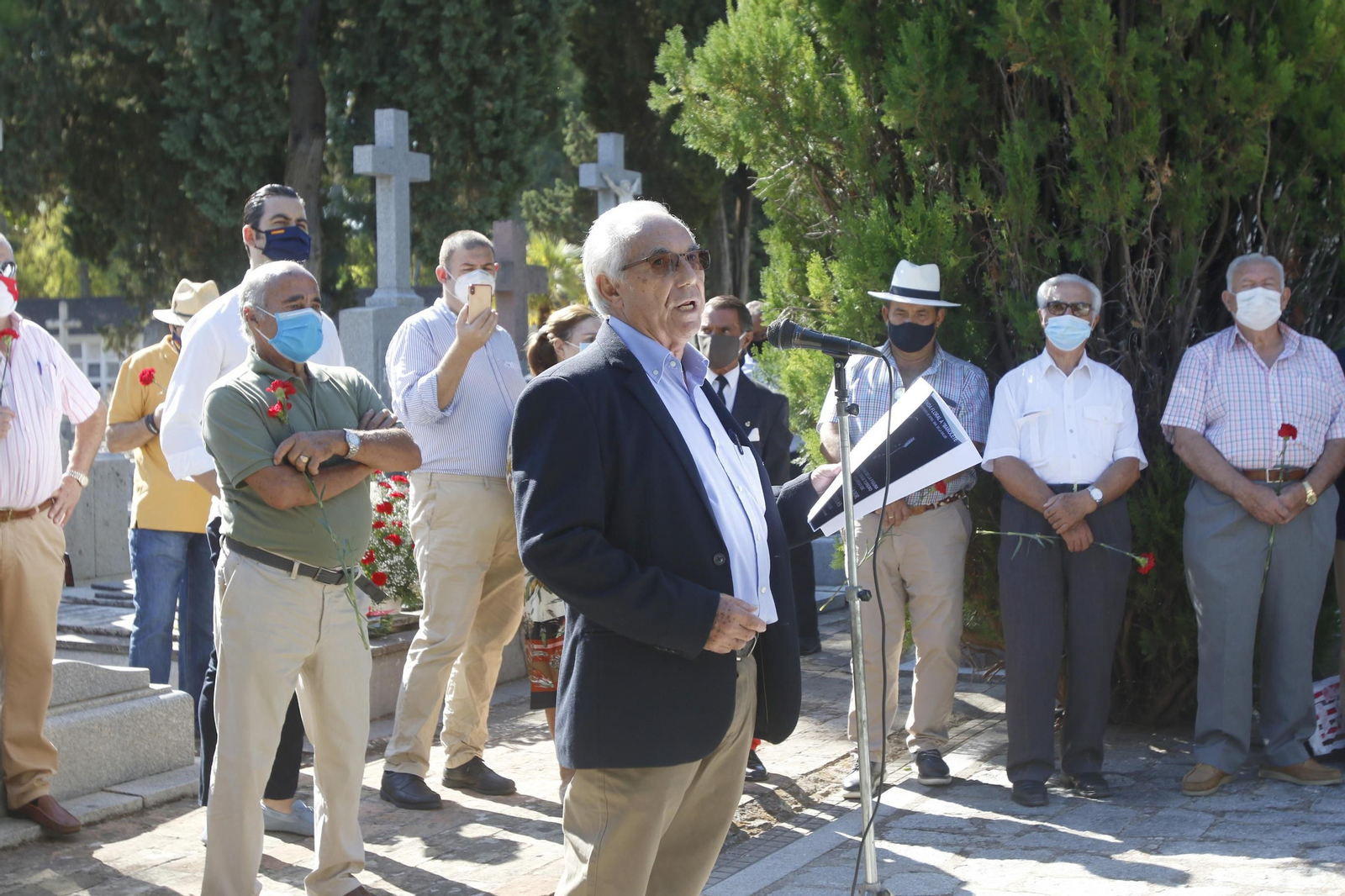Las fotos de la ofrenda floral a Manolete