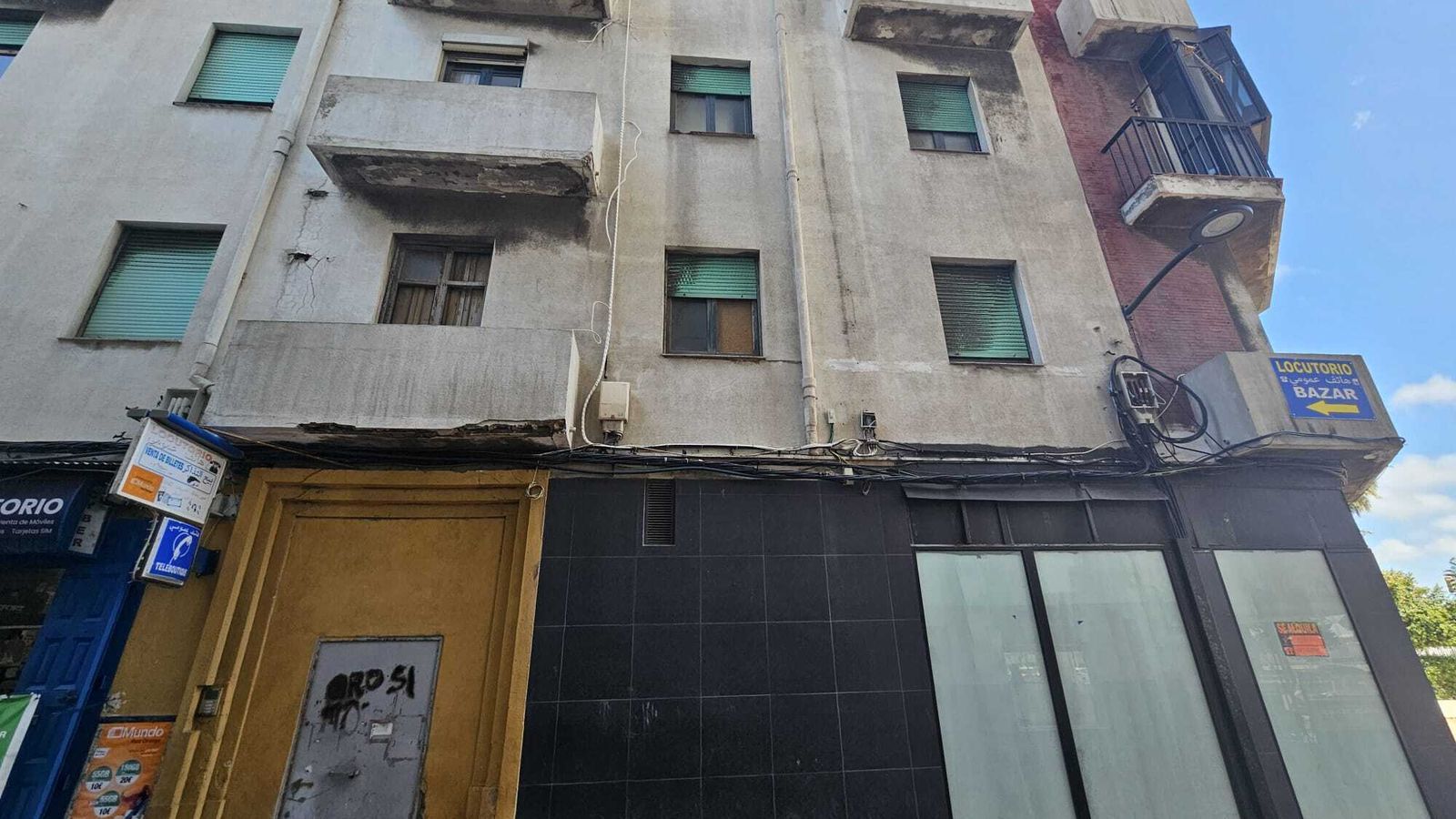 El inmueble presenta problemas de conservación y mantenimiento.