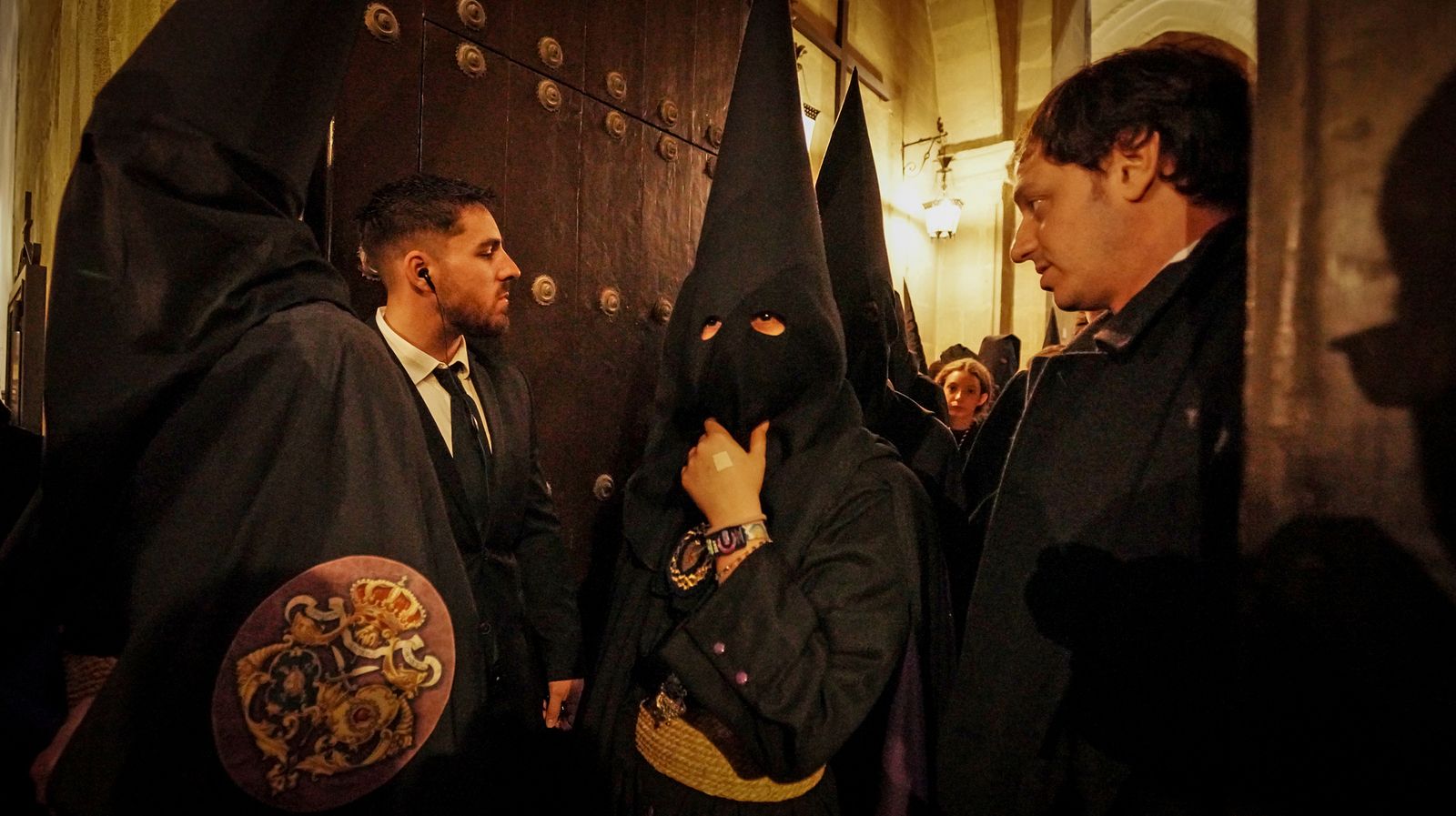 Las hermandades de La lanzada y Mayor Dolor en imágenes