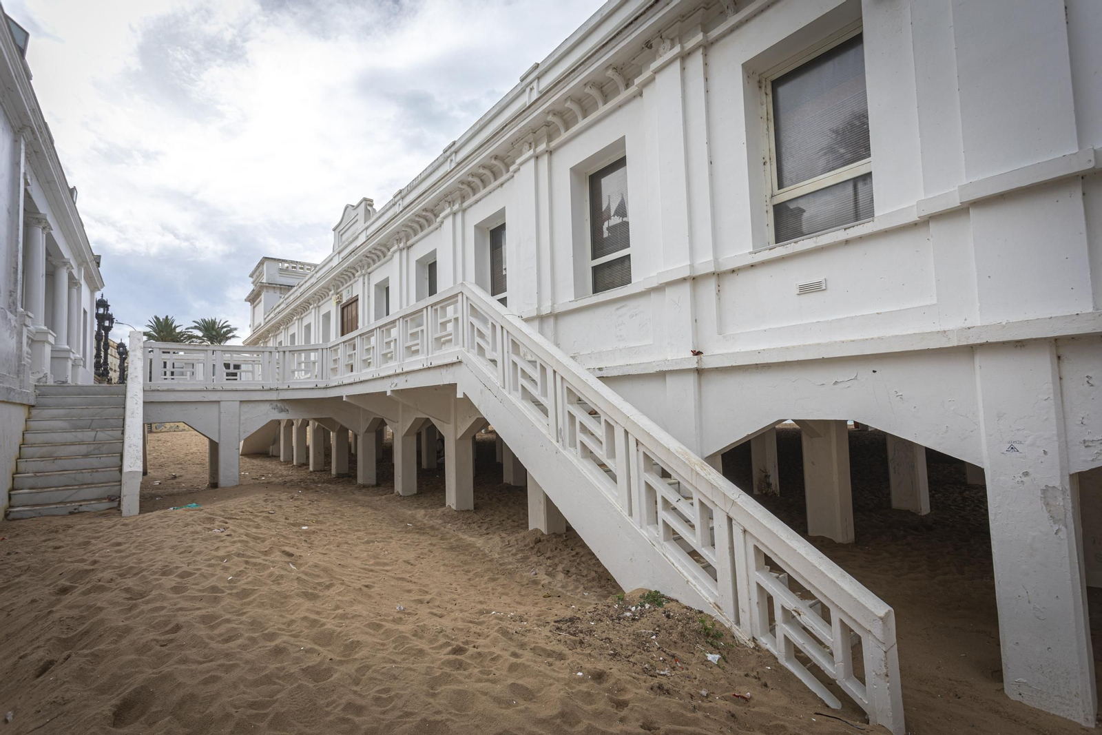 Mal estado del Balneario de la Palma
