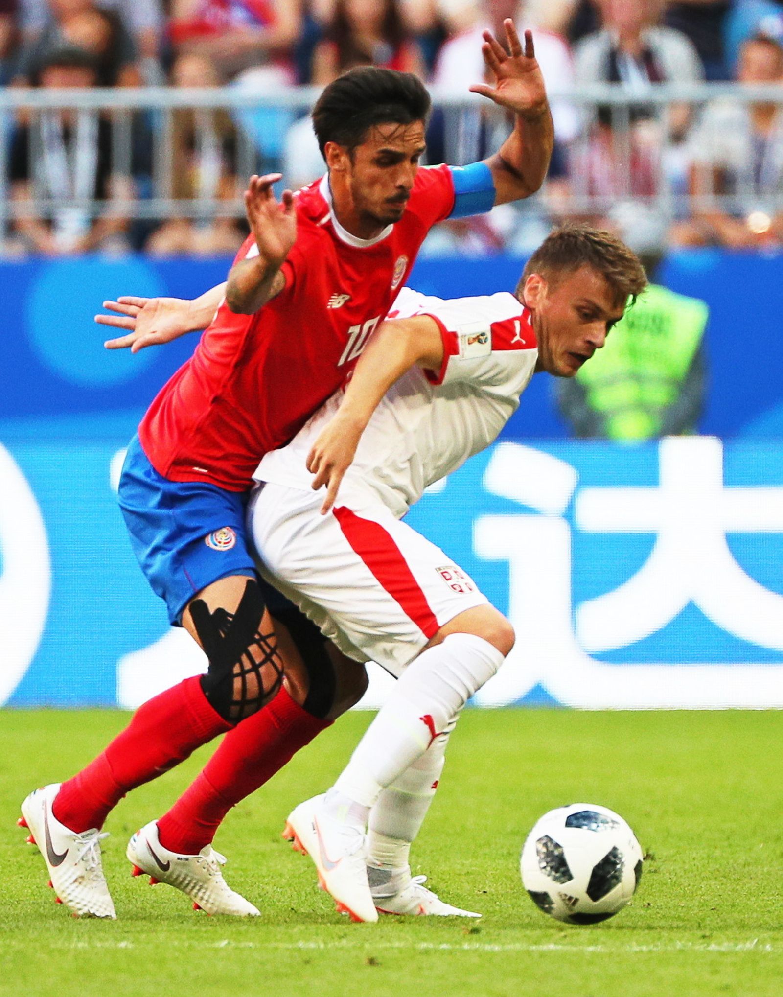 Las imágenes del Costa Rica-Serbia