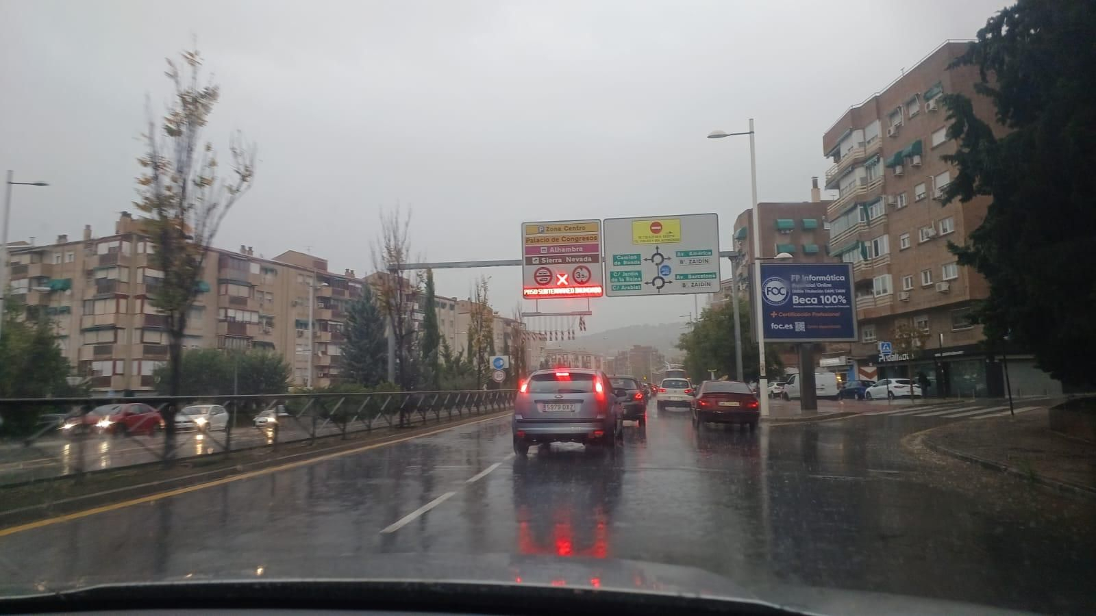 Así ha afectado el paso de la DANA a los distintos puntos de la provincia de Granada