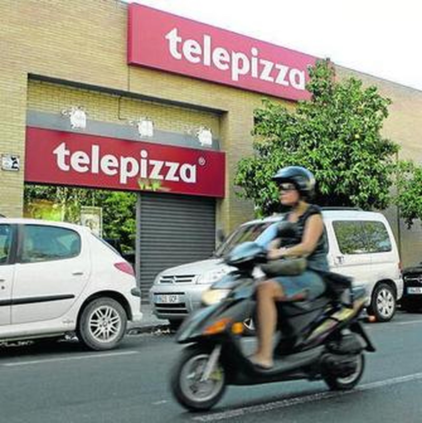 Un establecimiento de Telepizza en Sevilla.