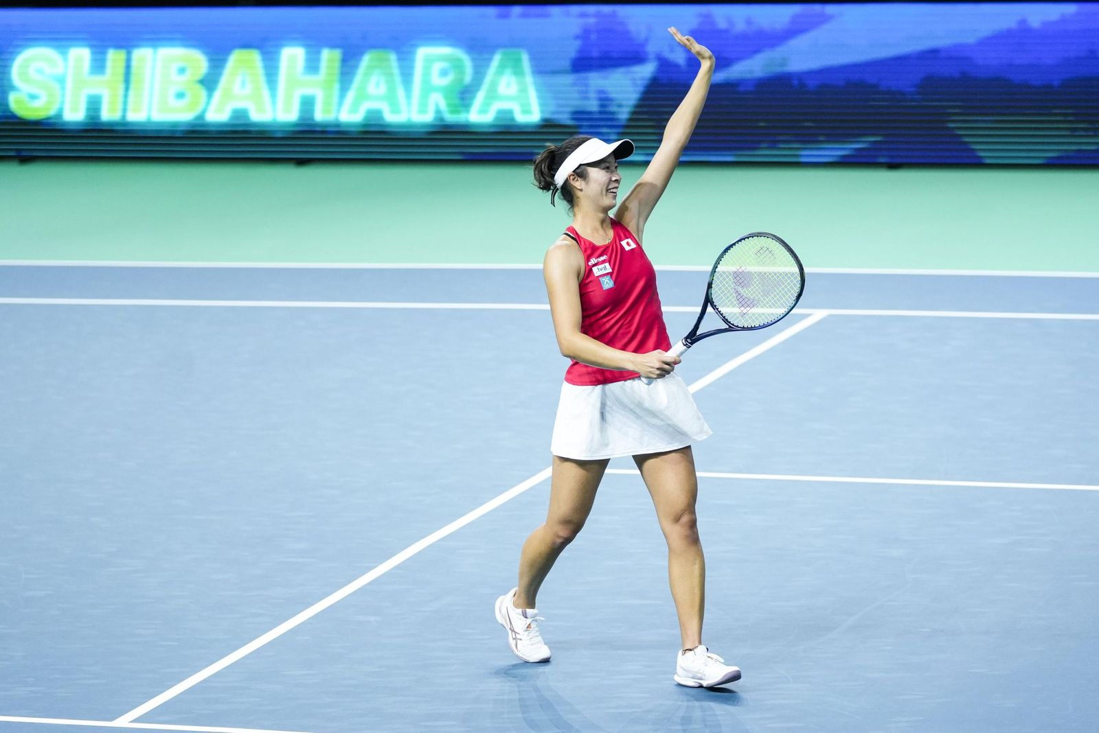 El Italia-Japón de la Billie Jean King en Málaga, en fotos