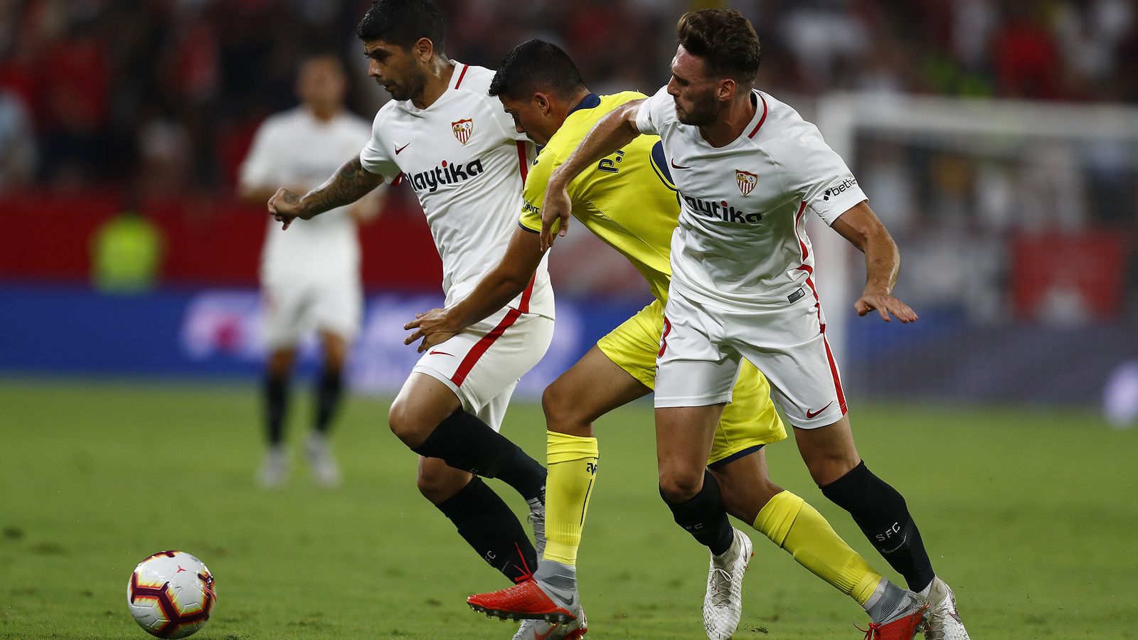 Las imágenes del Sevilla-Villarreal