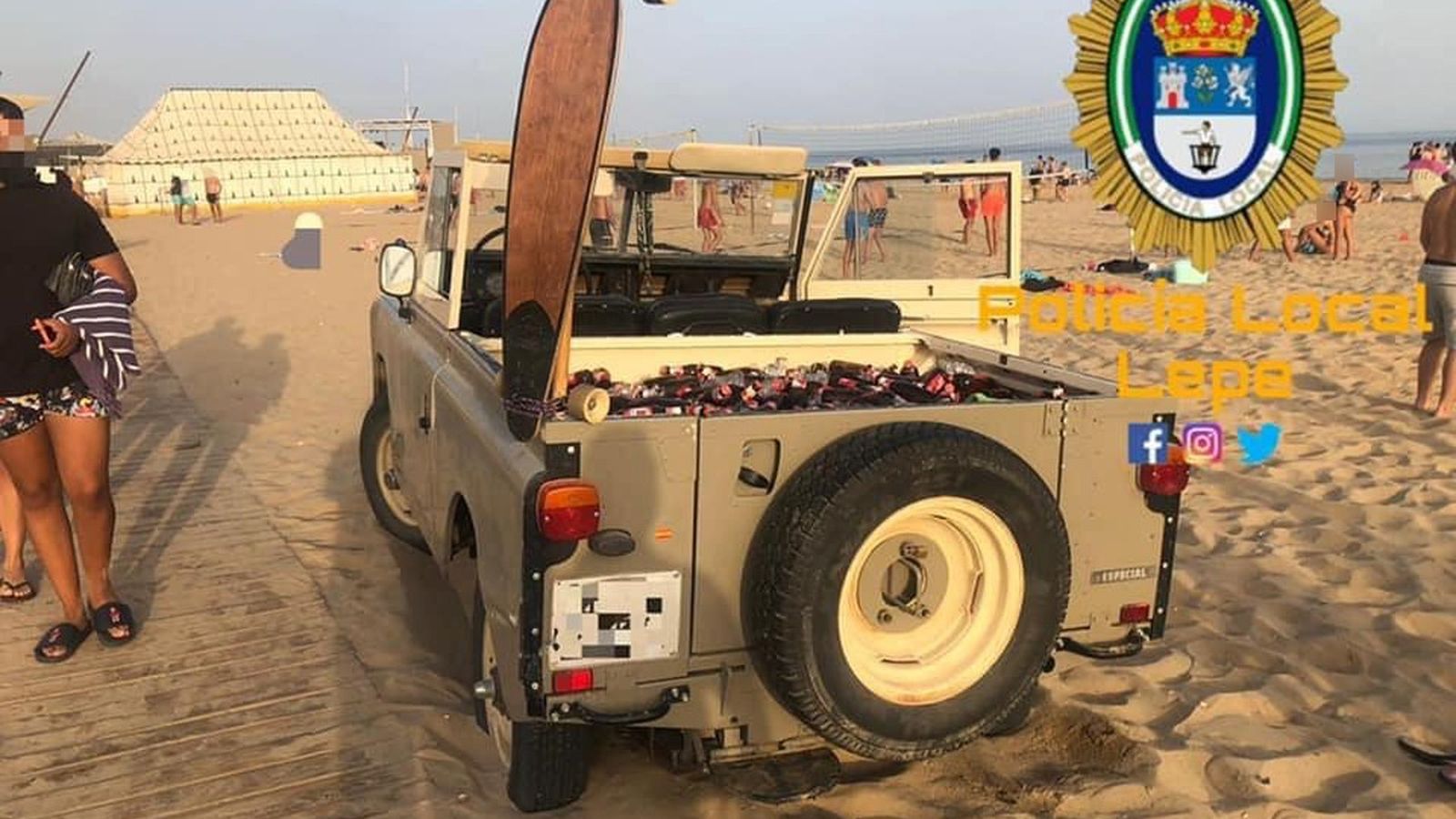 Imagen del todoterreno.