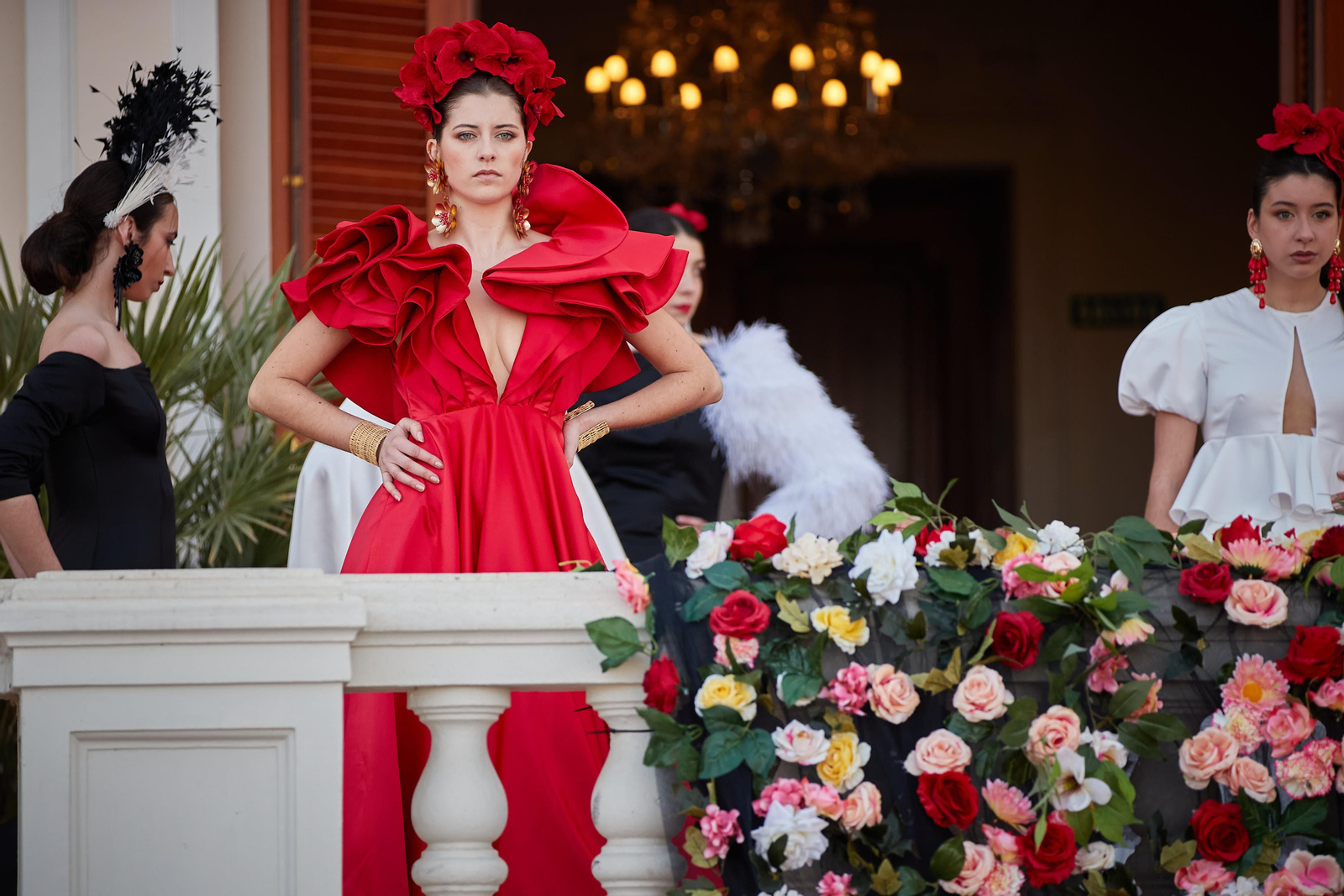 El certamen de jóvenes diseñadores de la Pasarela Granada Flamenca, en imágenes