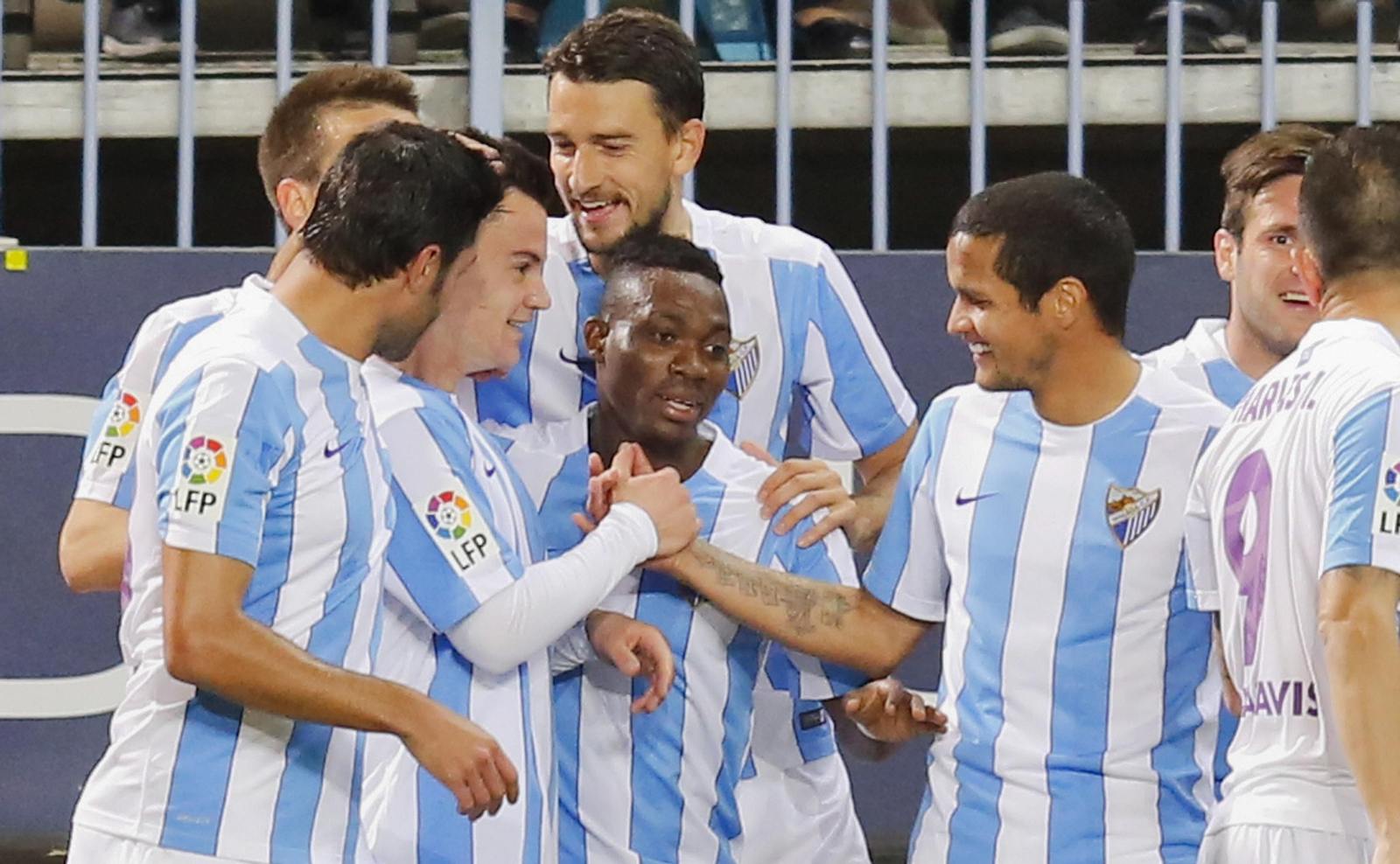 La etapa de Christian Atsu en el Málaga CF, en imágenes