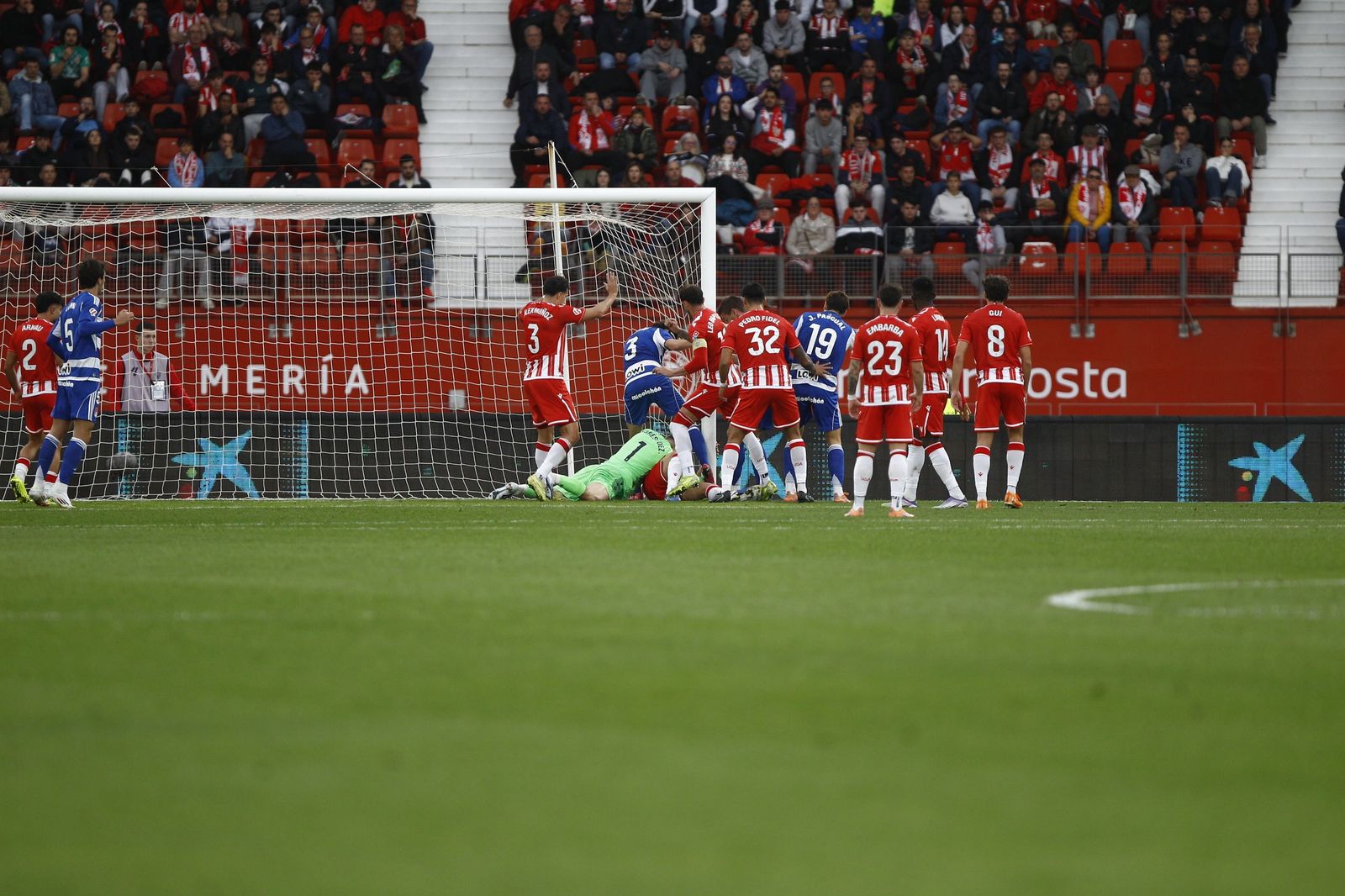 Las fotos del partido U.D. Almería-Granada C.F.