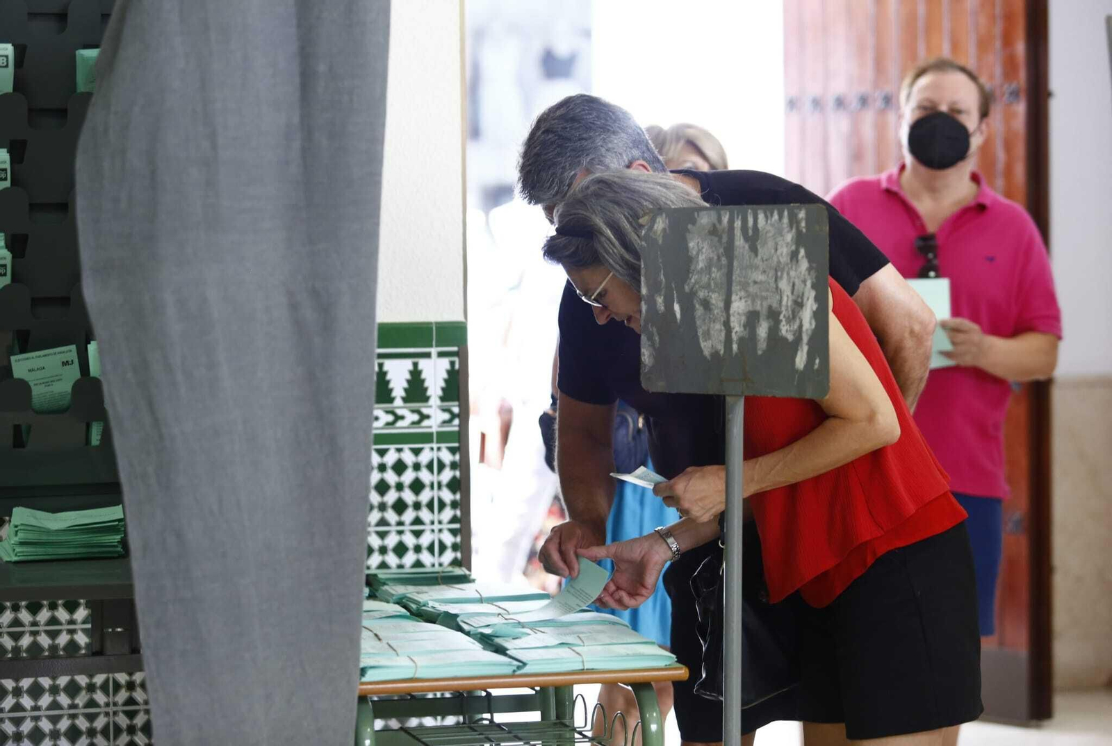 Las fotos de la jornada electoral del 19J en Málaga