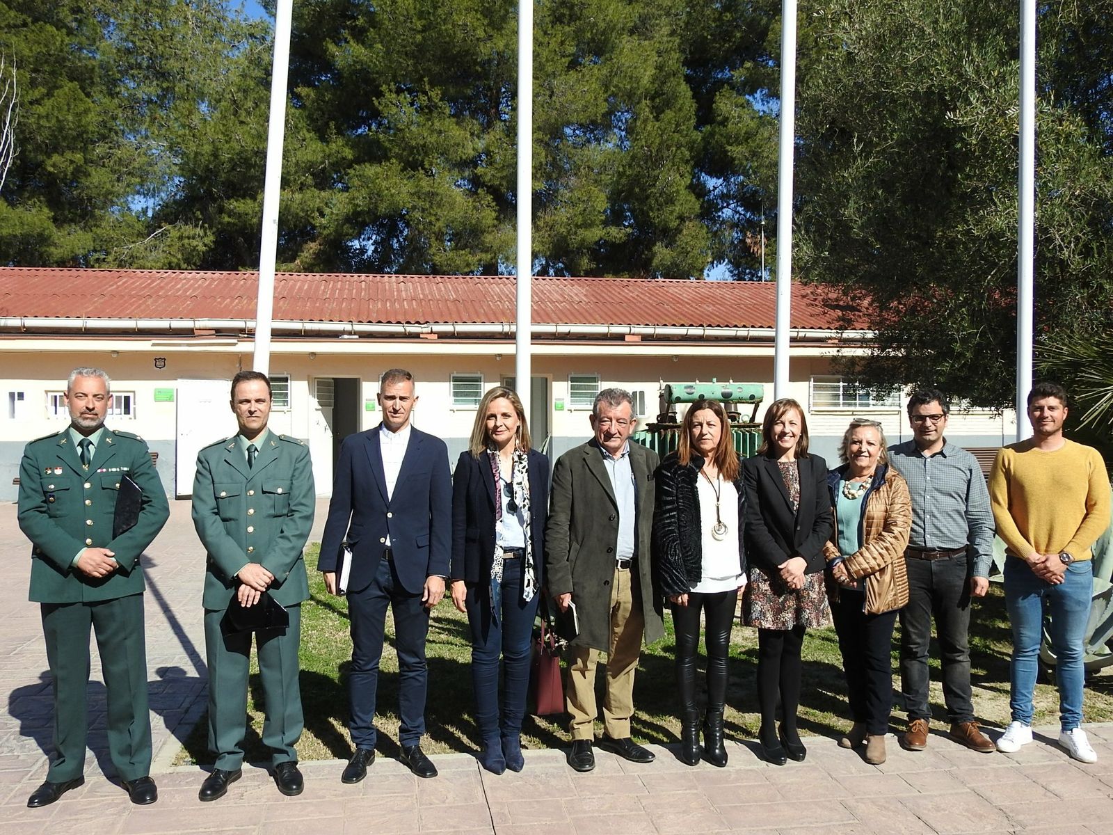La alcaldesa estuvo presente en el acto.